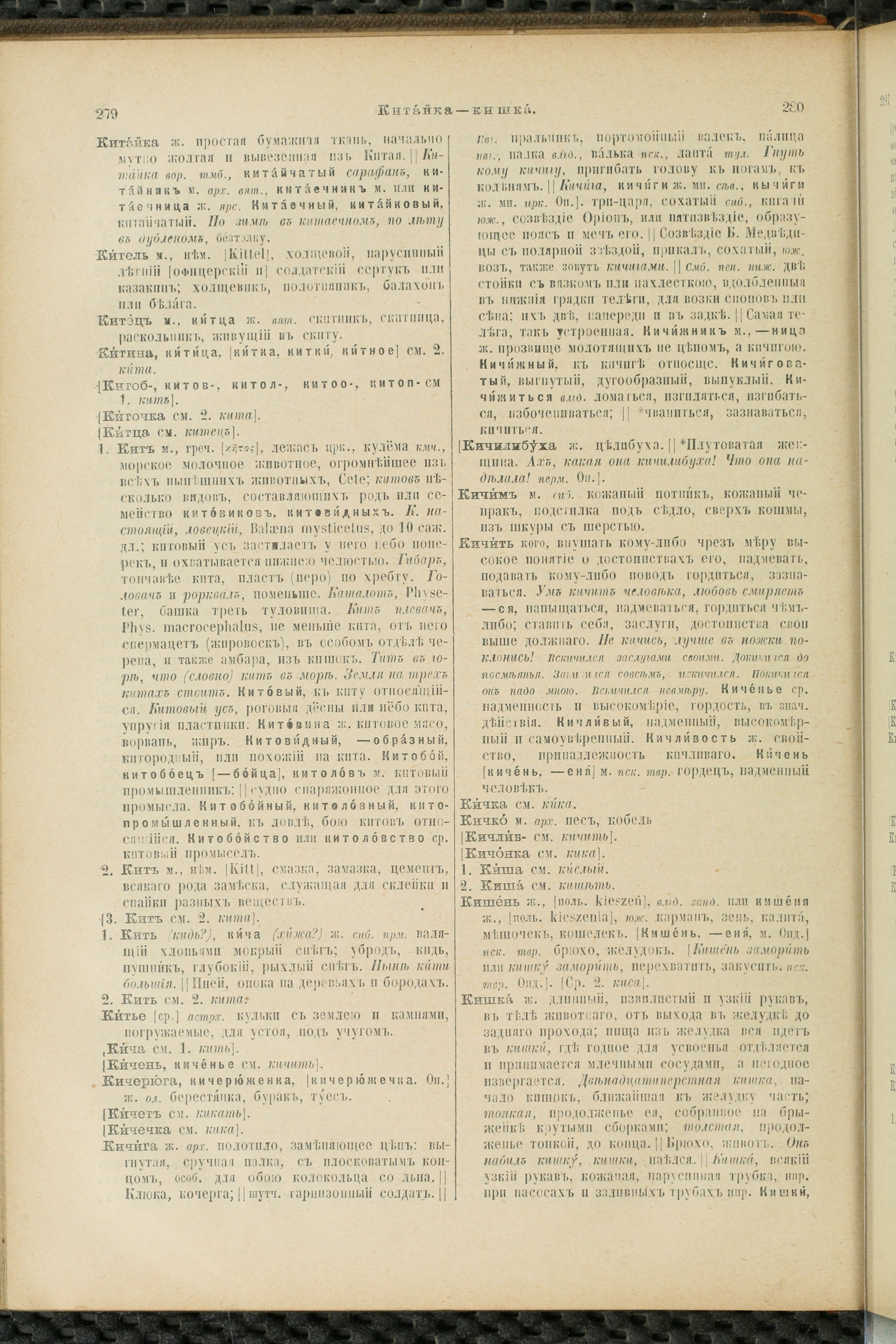 Словарь Даля под редакцией Бодуэна-де-Куртенэ, том 2 pdf скан страницы 144
