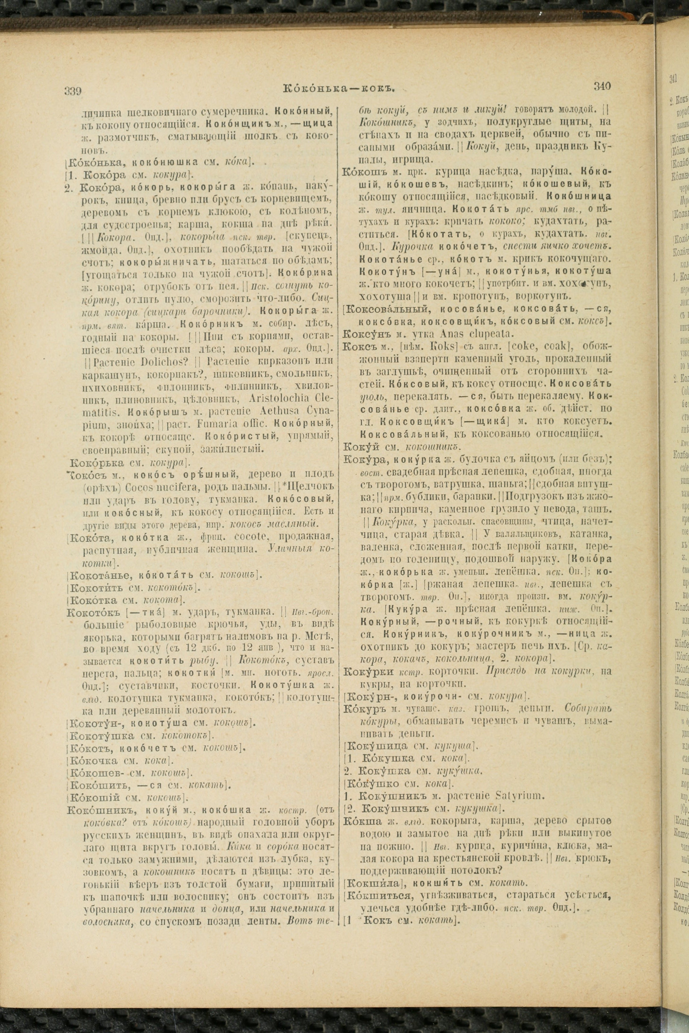 Словарь Даля под редакцией Бодуэна-де-Куртенэ, том 2 pdf скан страницы 174