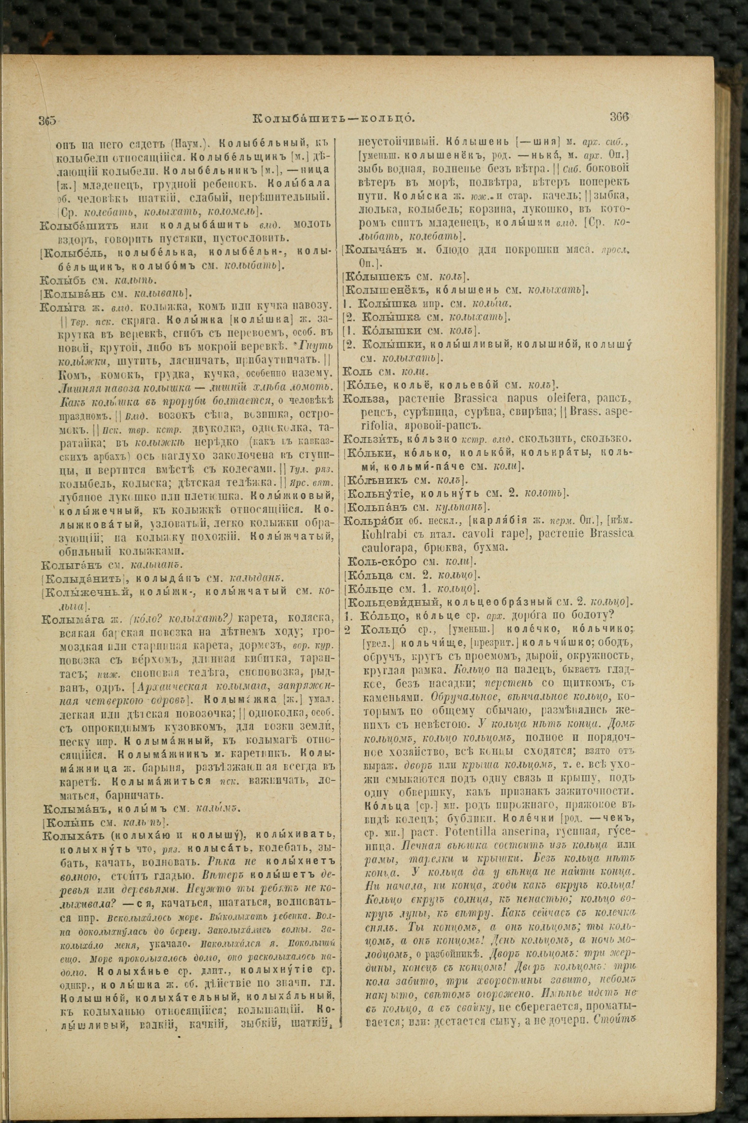 Словарь Даля под редакцией Бодуэна-де-Куртенэ, том 2 pdf скан страницы 187