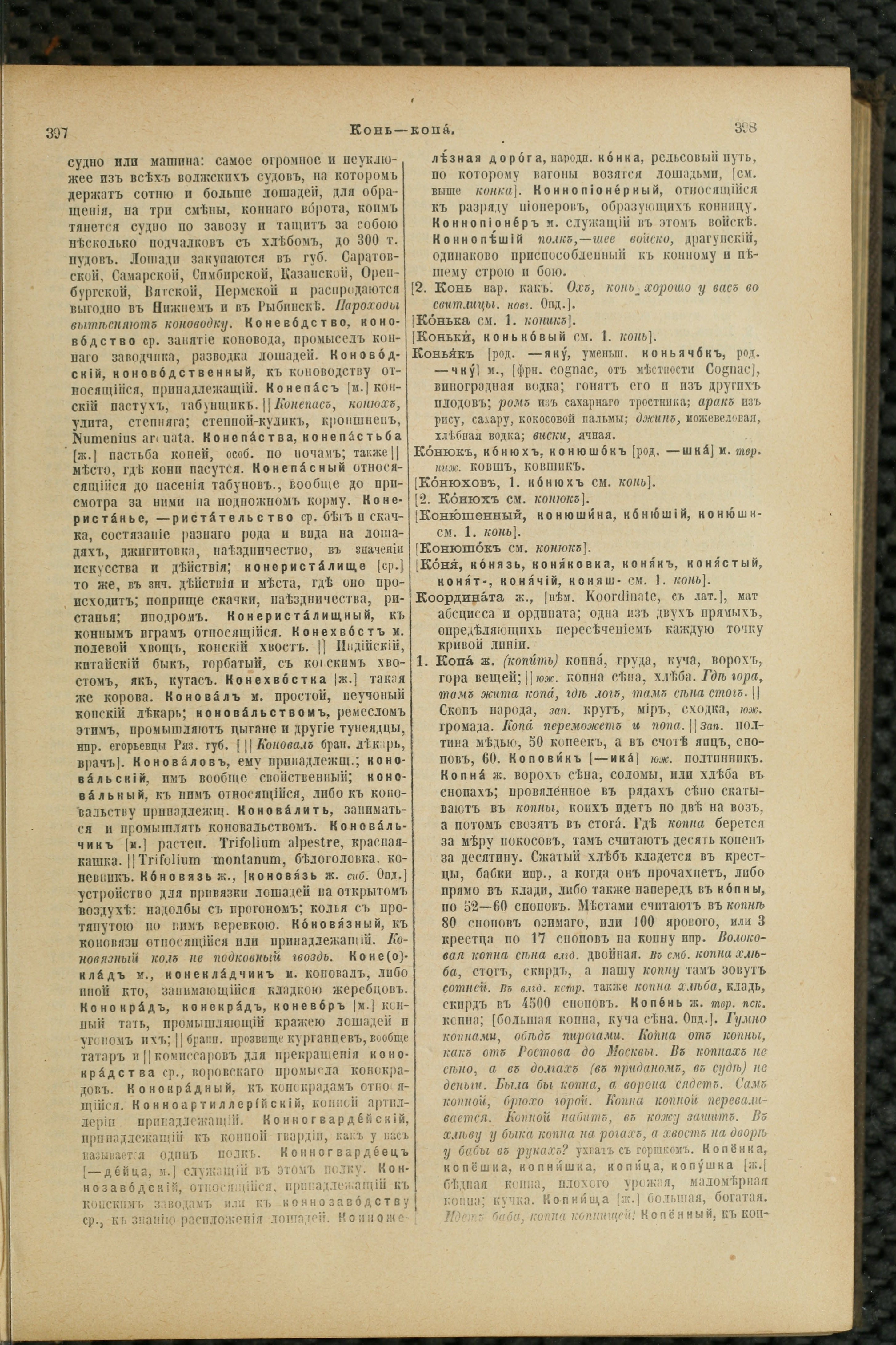 Словарь Даля под редакцией Бодуэна-де-Куртенэ, том 2 pdf скан страницы 203