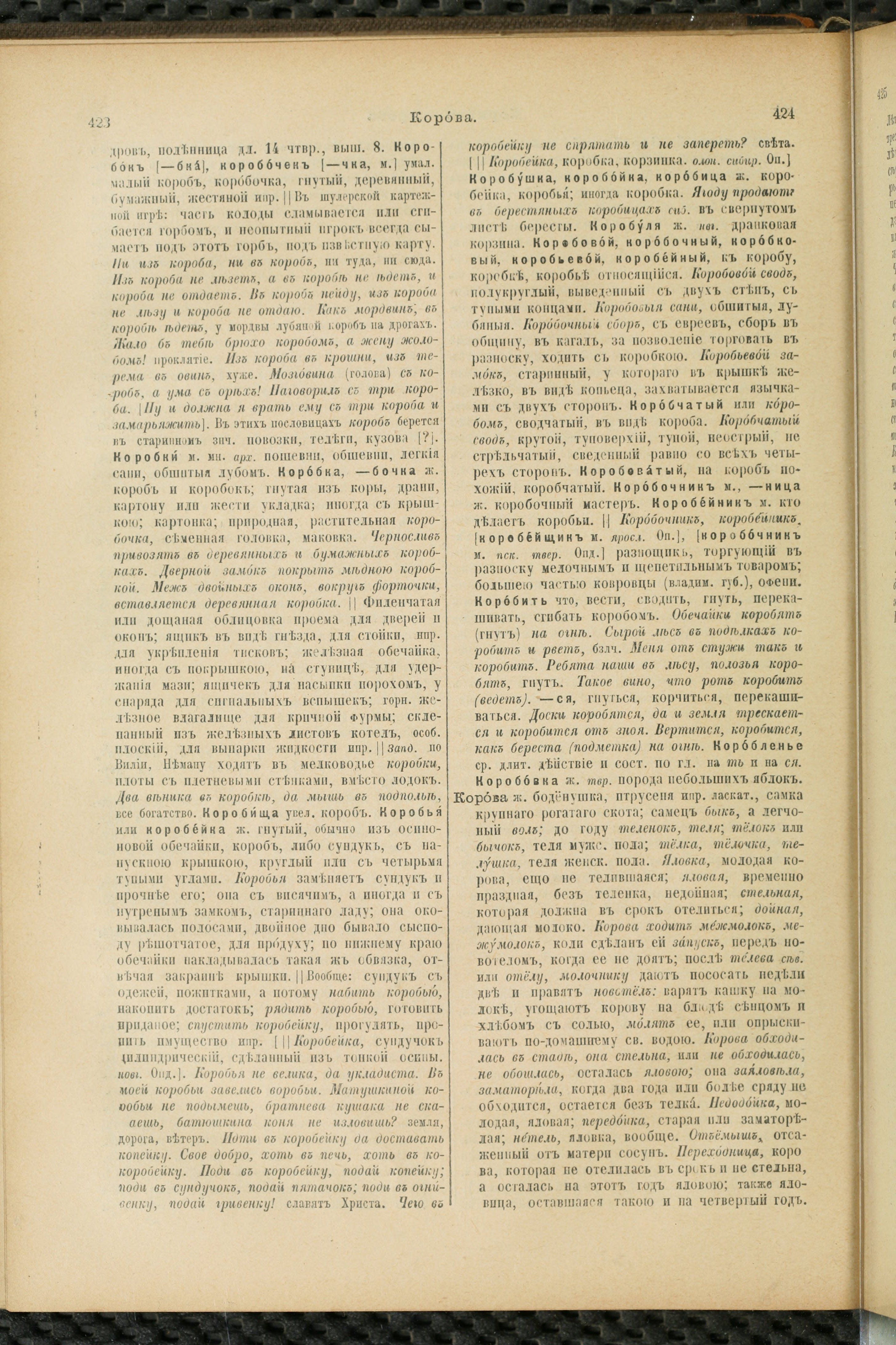 Словарь Даля под редакцией Бодуэна-де-Куртенэ, том 2 pdf скан страницы 216