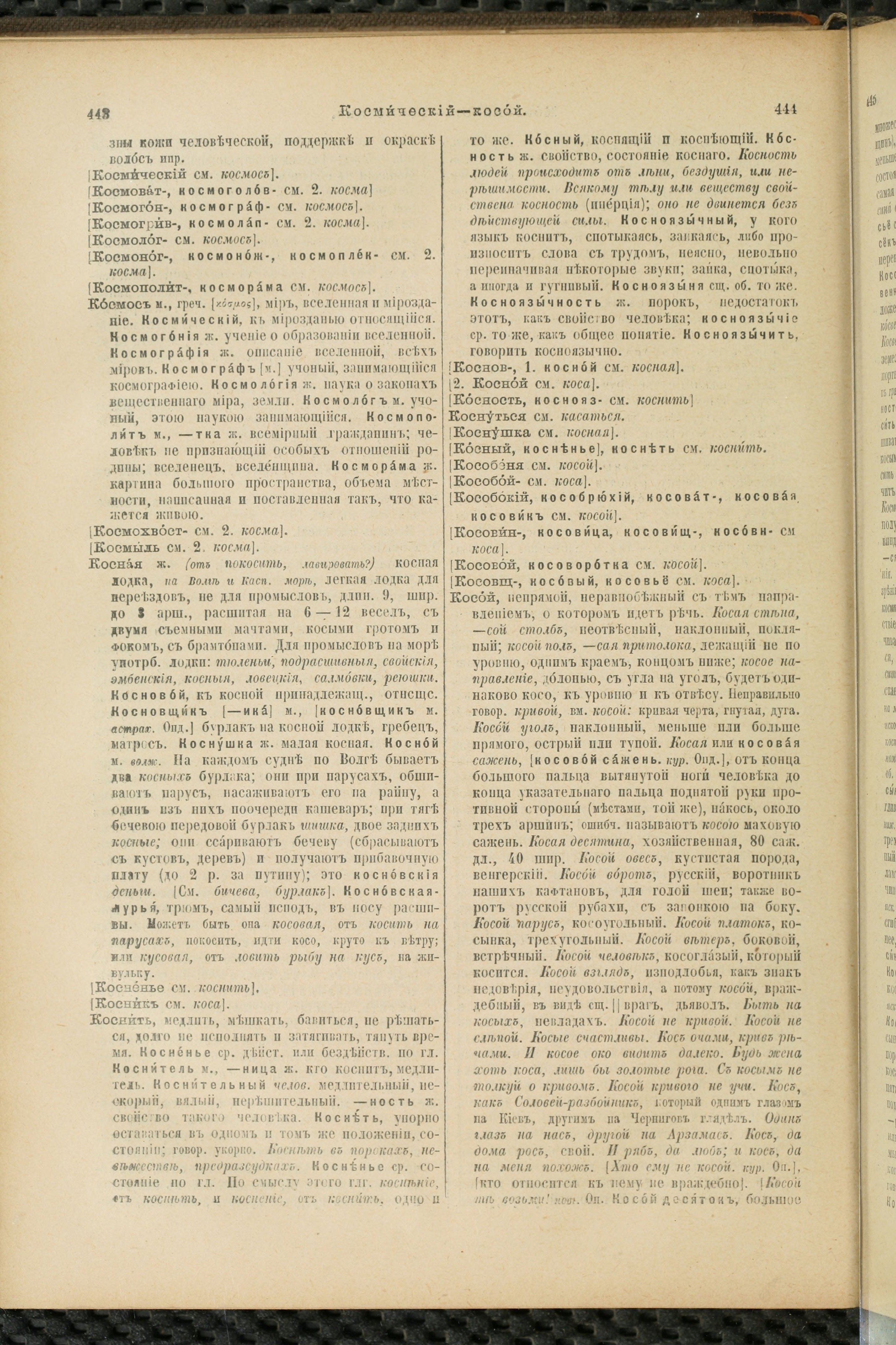 Словарь Даля под редакцией Бодуэна-де-Куртенэ, том 2 pdf скан страницы 226