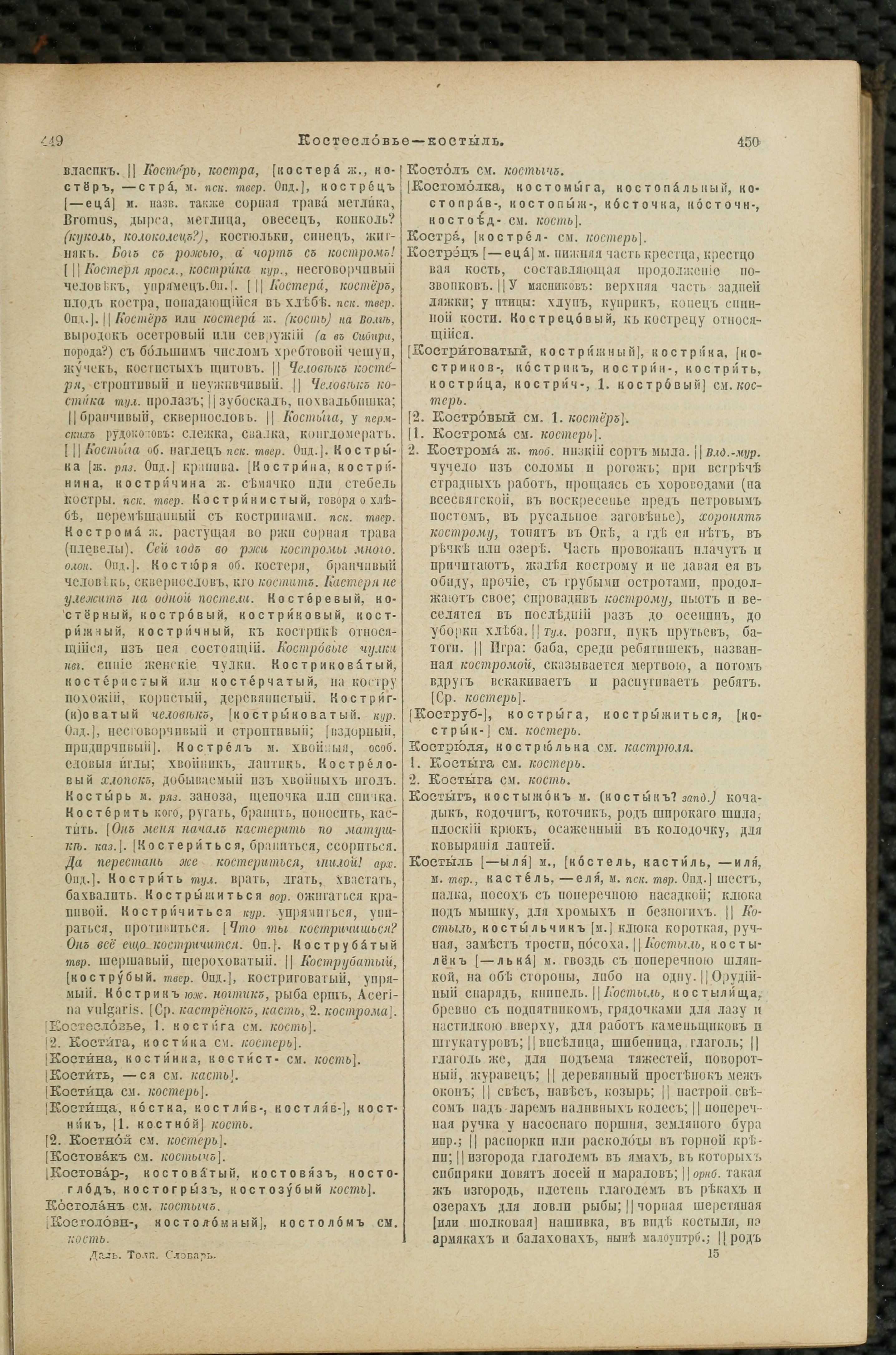 Словарь Даля под редакцией Бодуэна-де-Куртенэ, том 2 pdf скан страницы 229