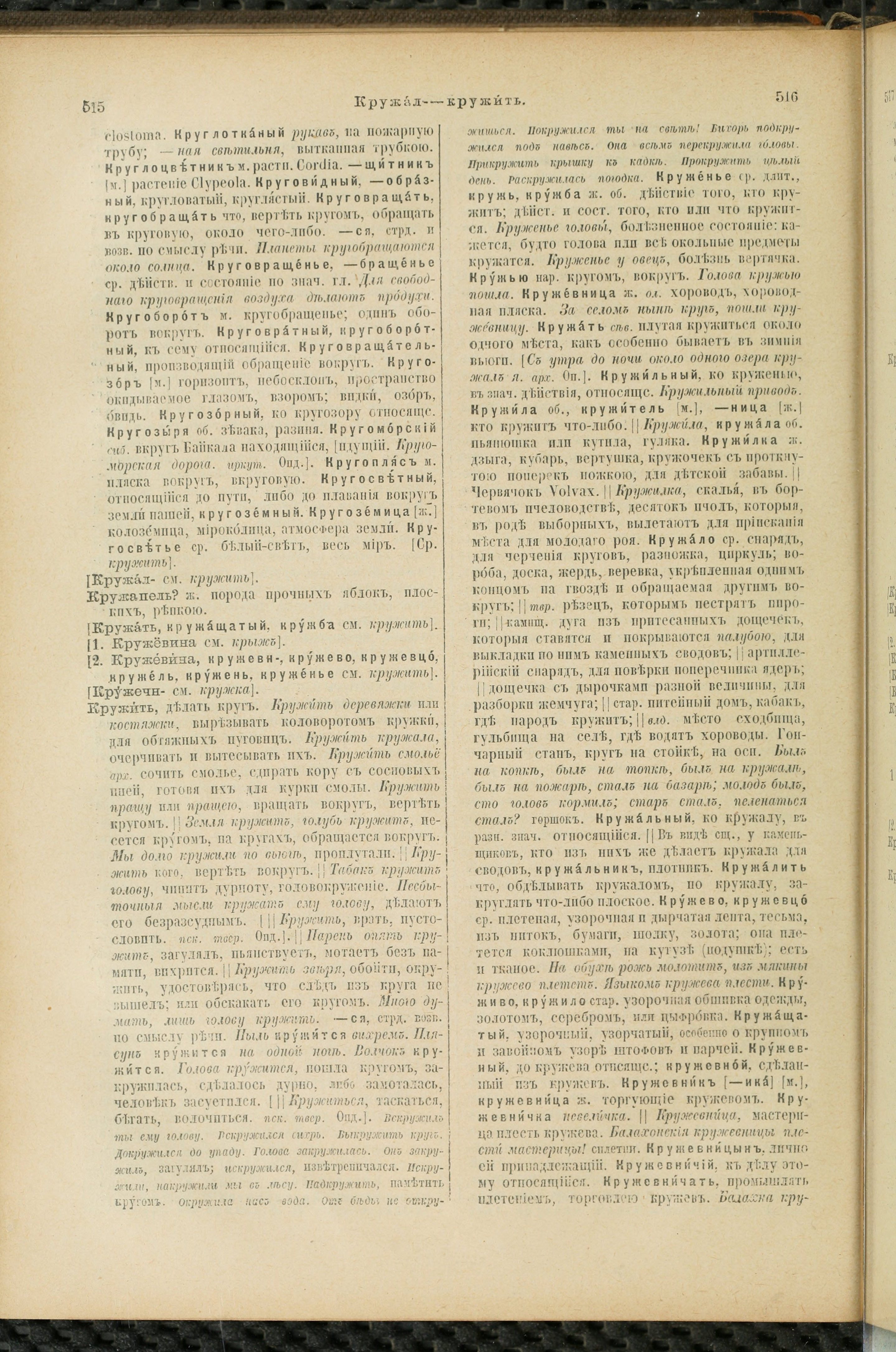 Словарь Даля под редакцией Бодуэна-де-Куртенэ, том 2 pdf скан страницы 262