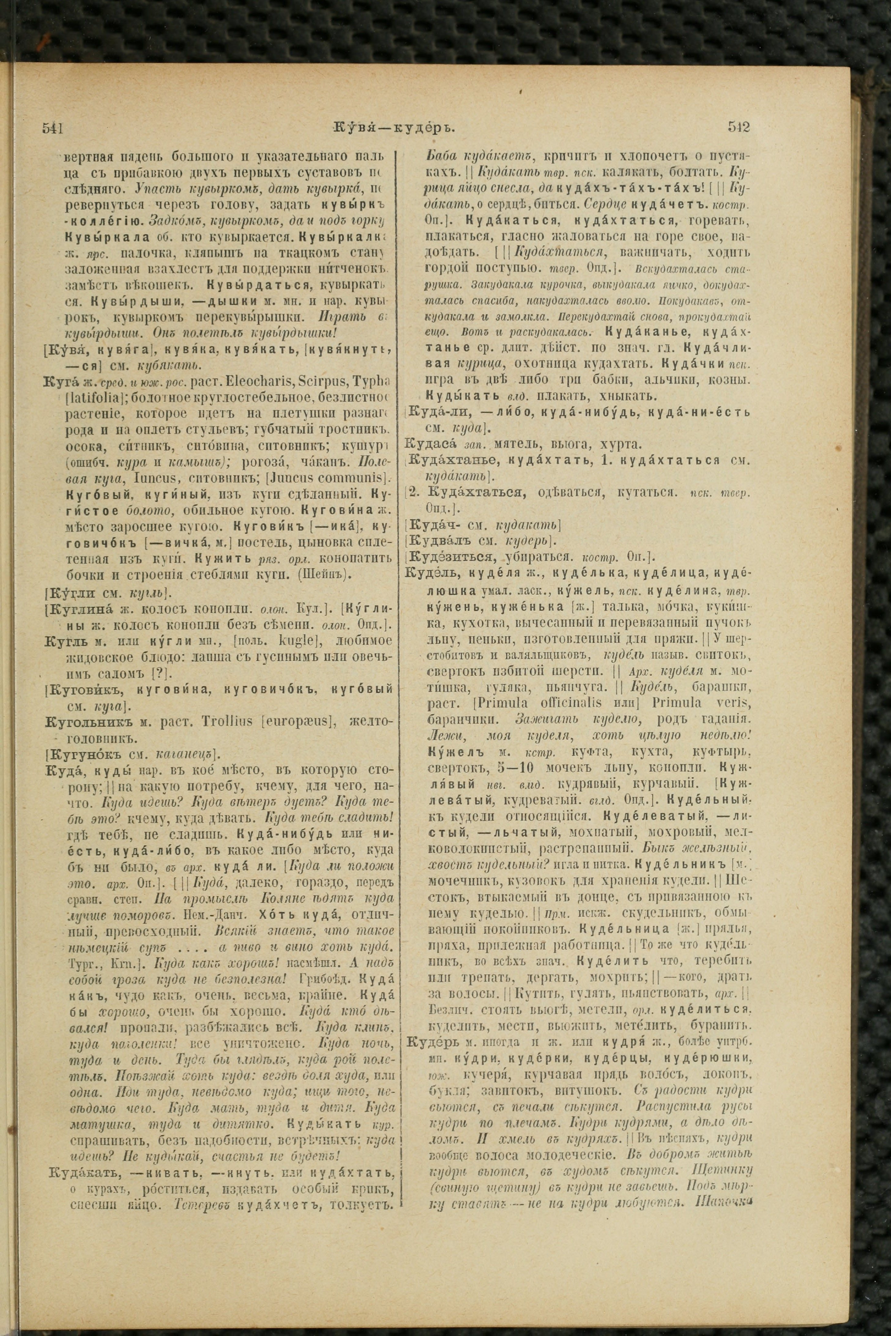 Словарь Даля под редакцией Бодуэна-де-Куртенэ, том 2 pdf скан страницы 275