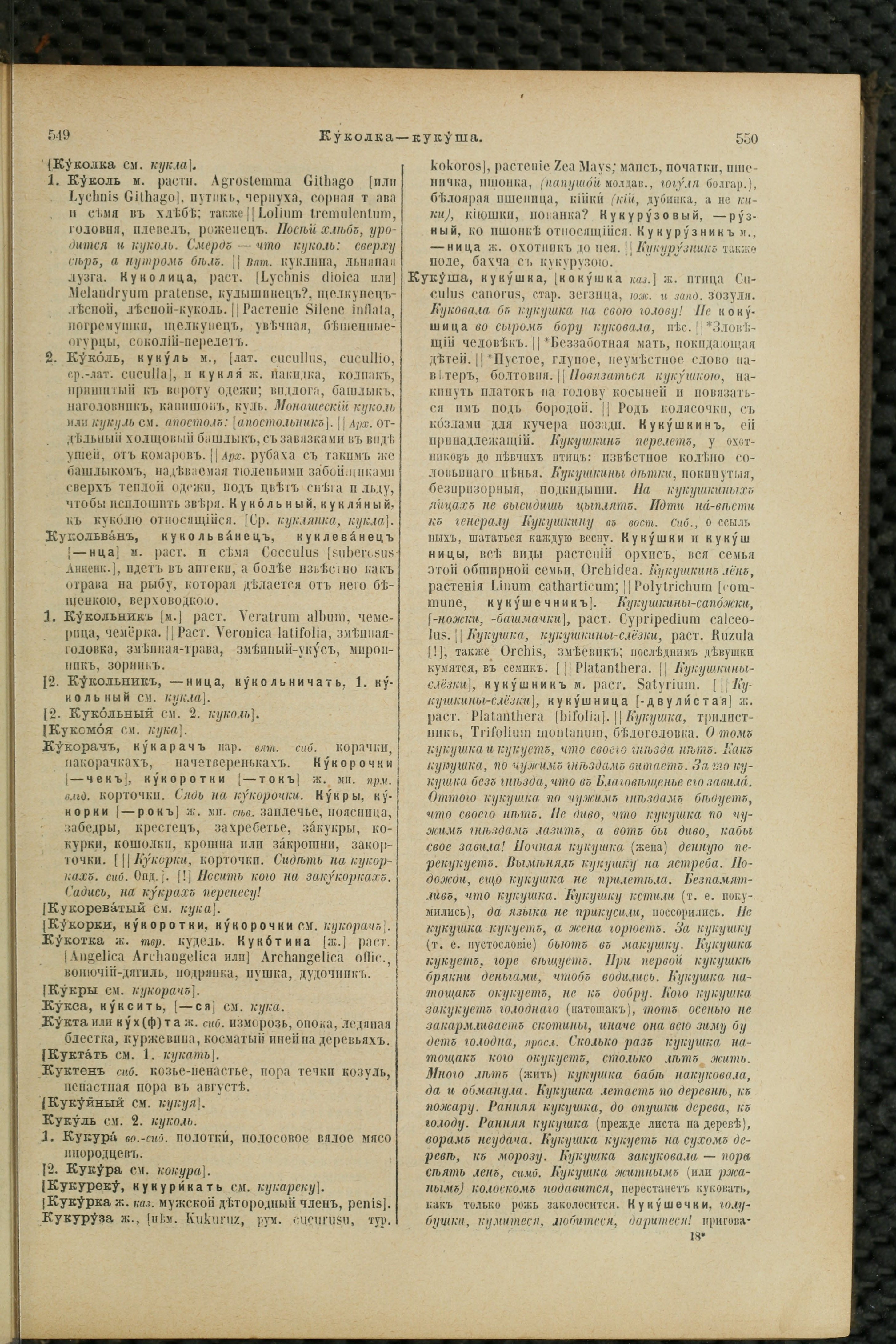 Словарь Даля под редакцией Бодуэна-де-Куртенэ, том 2 pdf скан страницы 279