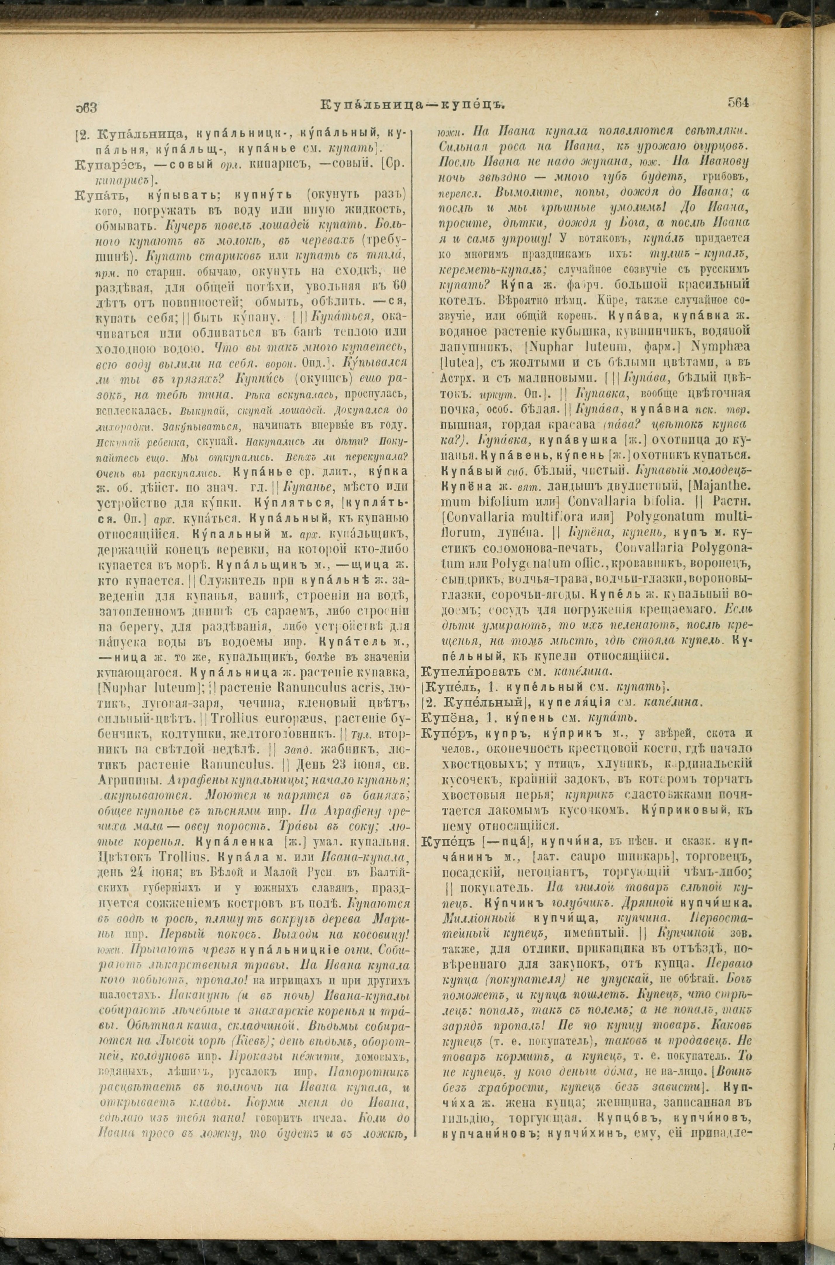 Словарь Даля под редакцией Бодуэна-де-Куртенэ, том 2 pdf скан страницы 286