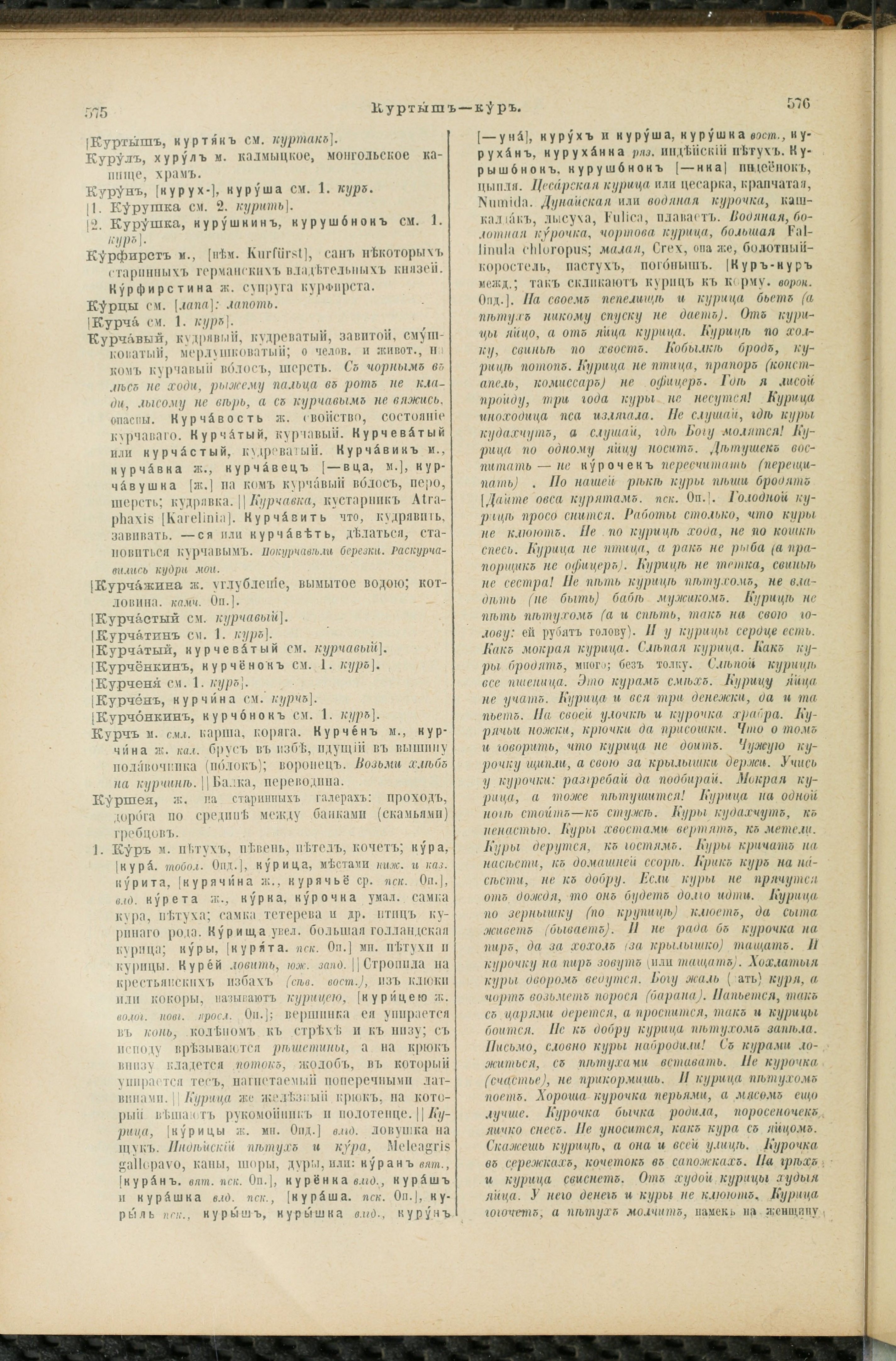 Словарь Даля под редакцией Бодуэна-де-Куртенэ, том 2 pdf скан страницы 292