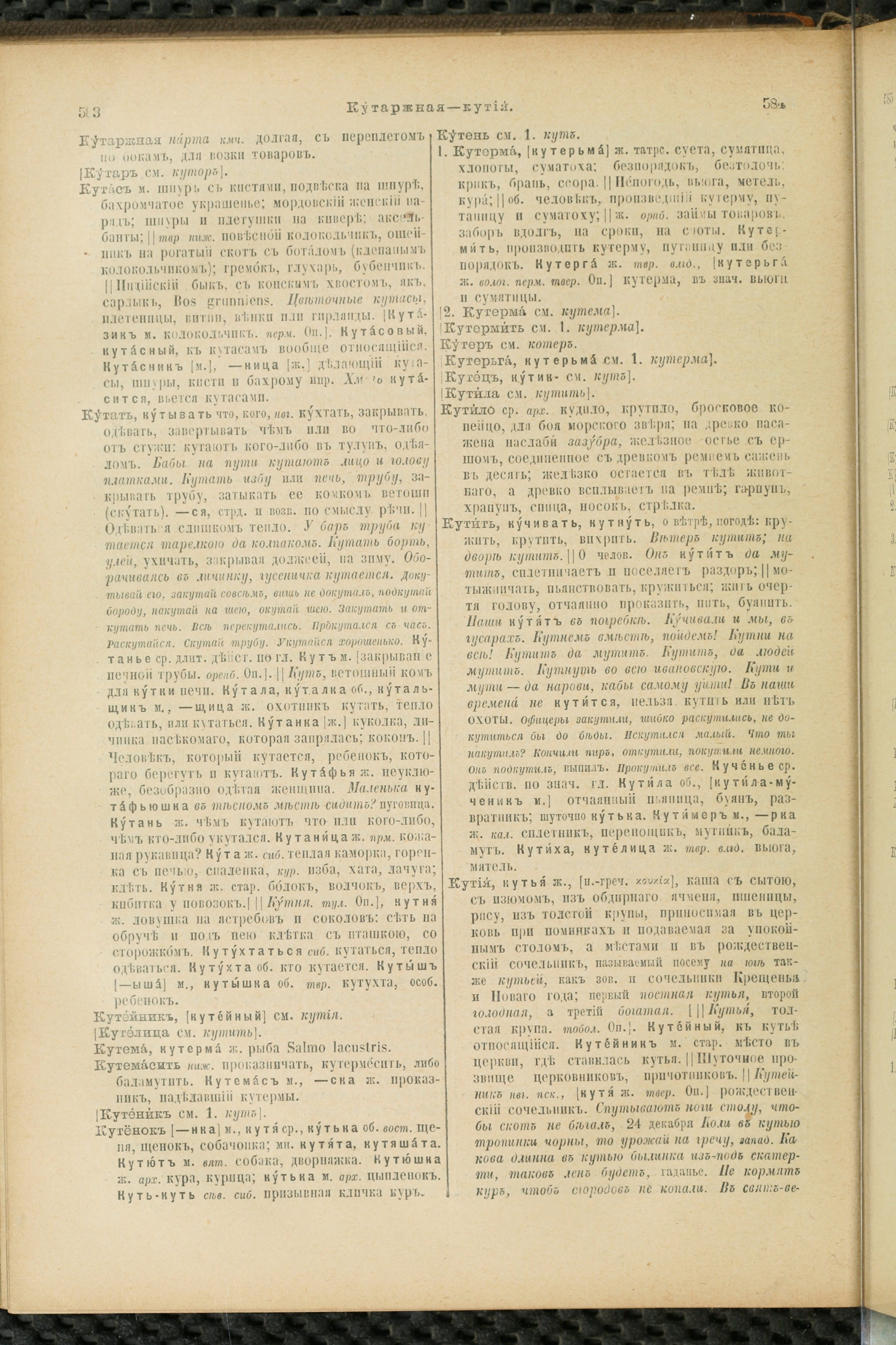 Словарь Даля под редакцией Бодуэна-де-Куртенэ, том 2 pdf скан страницы 296
