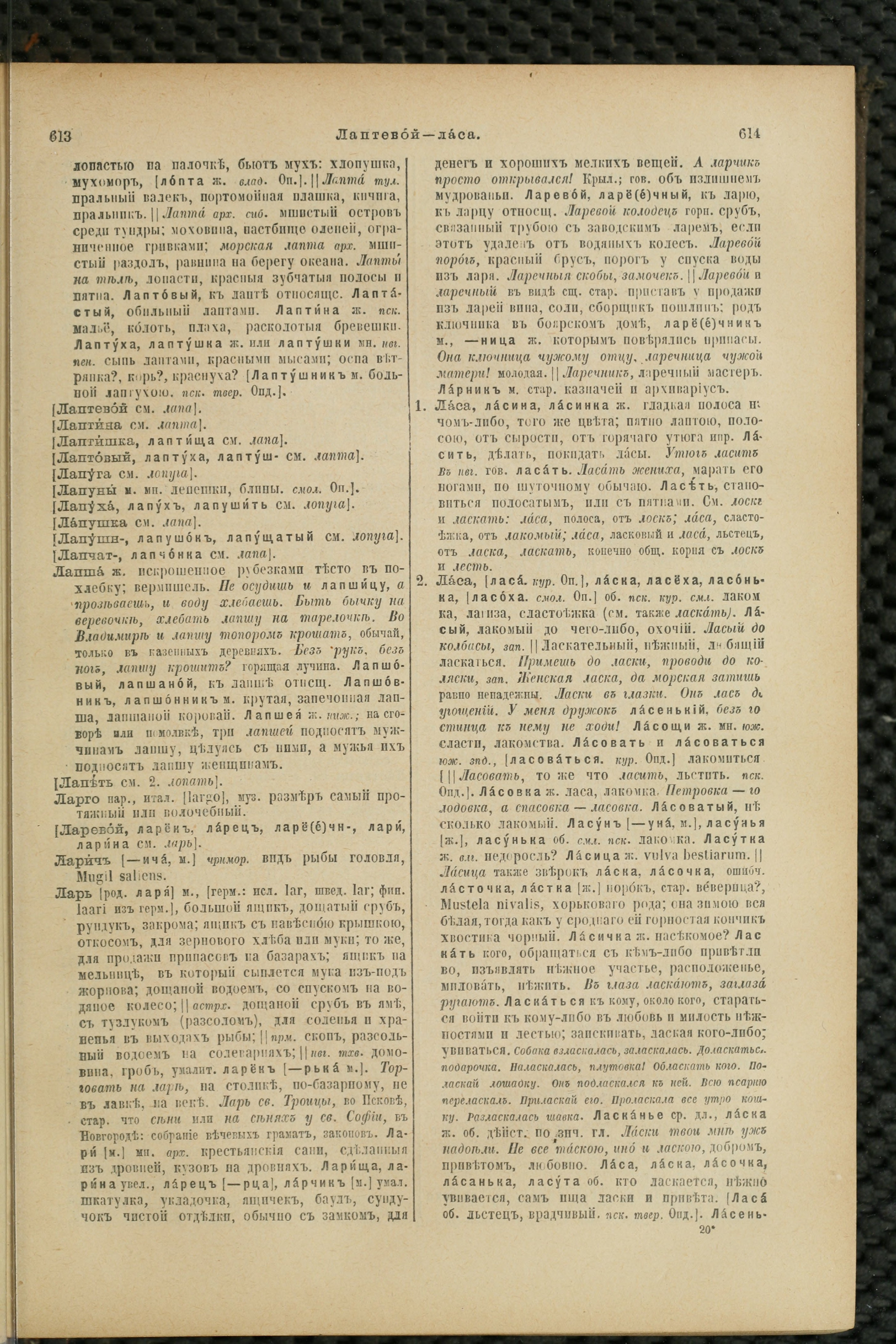 Словарь Даля под редакцией Бодуэна-де-Куртенэ, том 2 pdf скан страницы 311