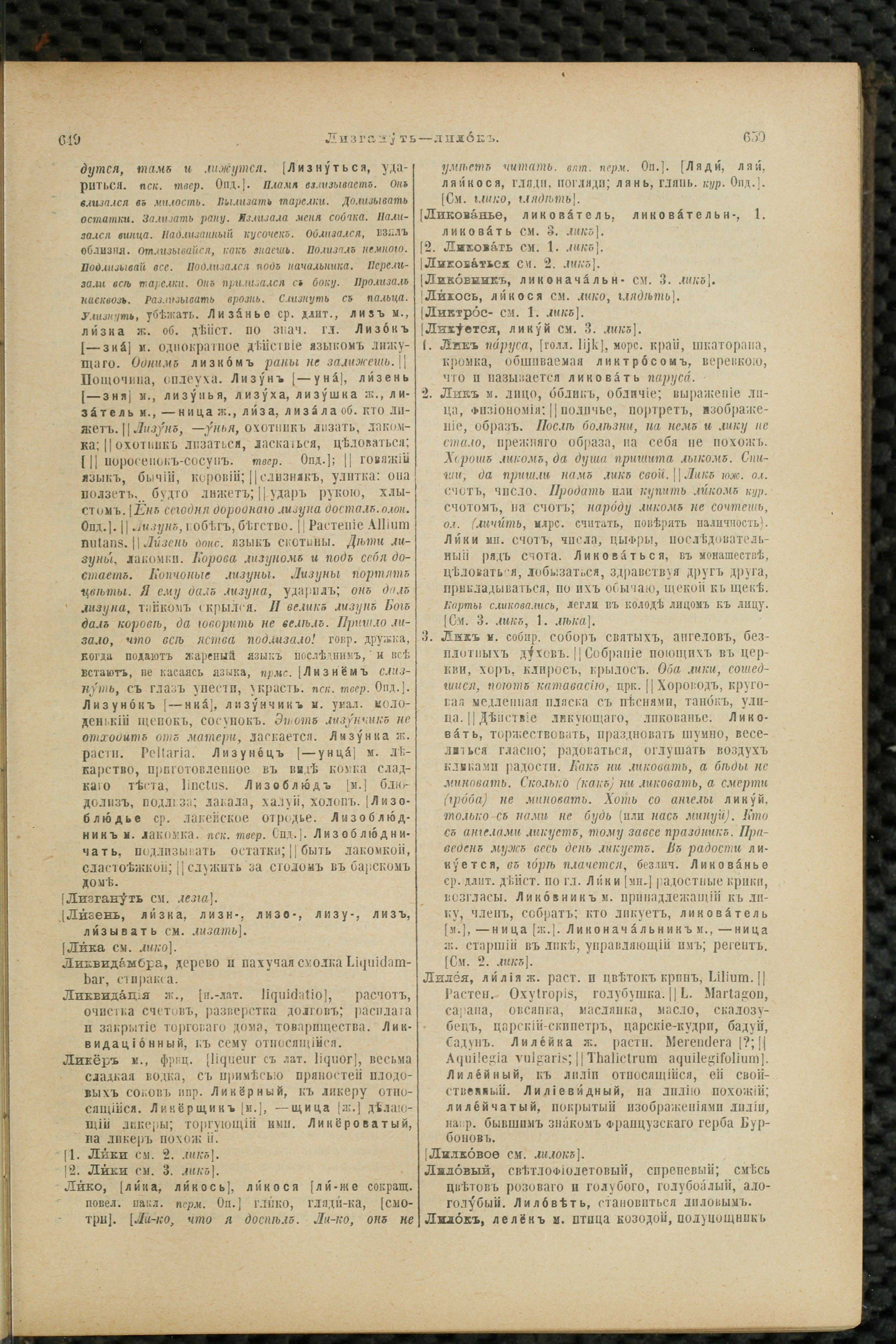 Словарь Даля под редакцией Бодуэна-де-Куртенэ, том 2 pdf скан страницы 329