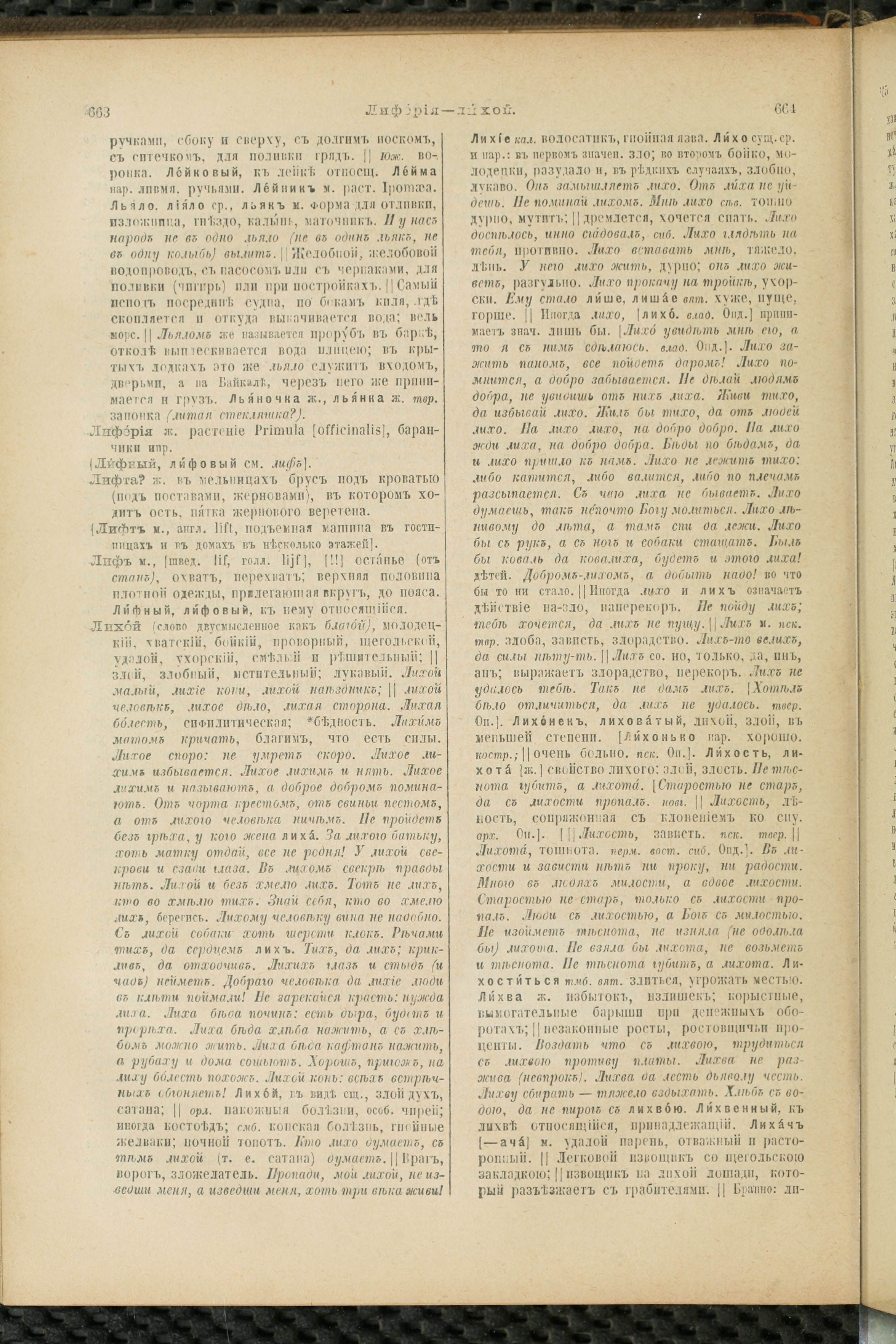 Словарь Даля под редакцией Бодуэна-де-Куртенэ, том 2 pdf скан страницы 336
