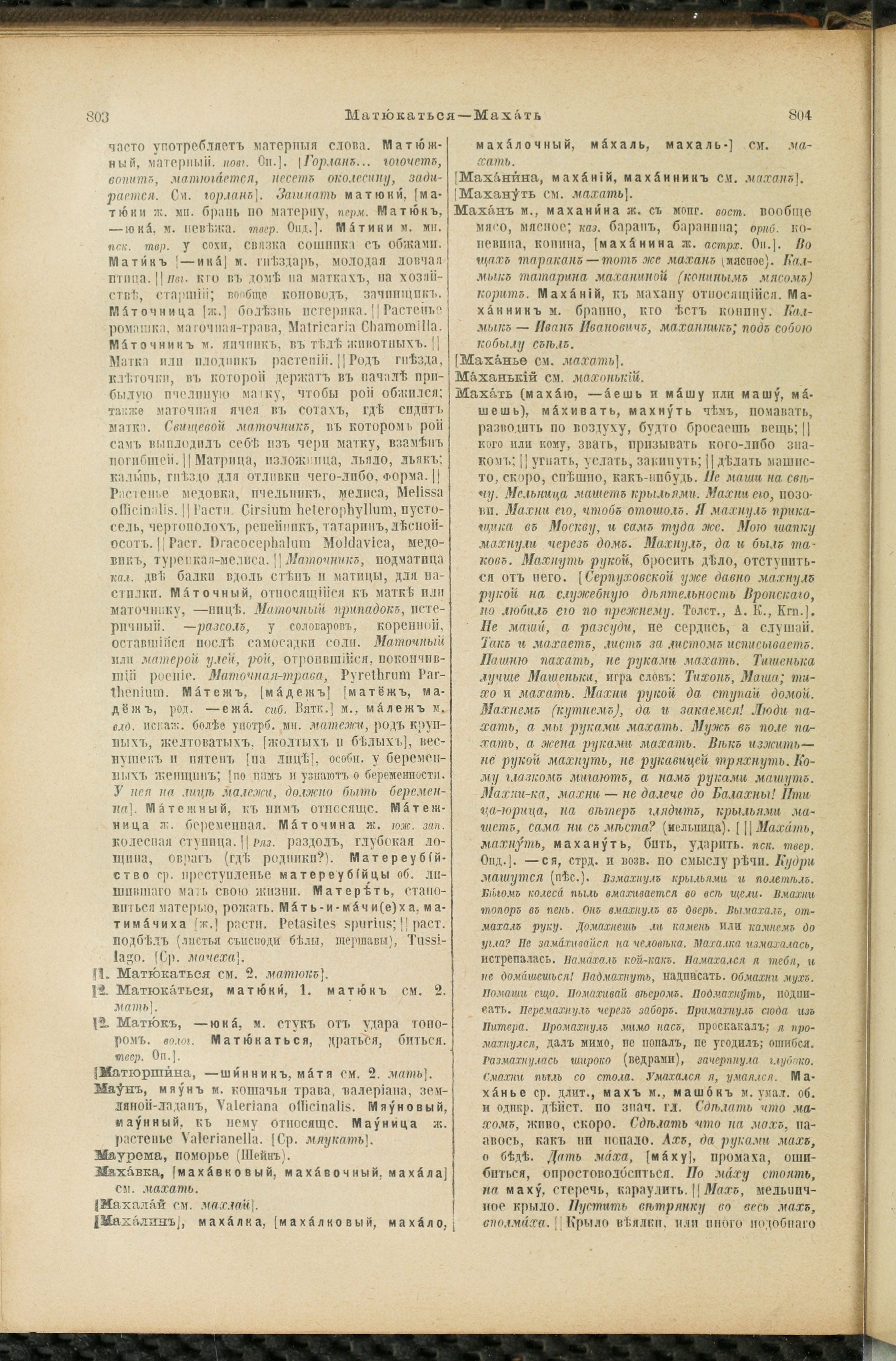 Словарь Даля под редакцией Бодуэна-де-Куртенэ, том 2 pdf скан страницы 406