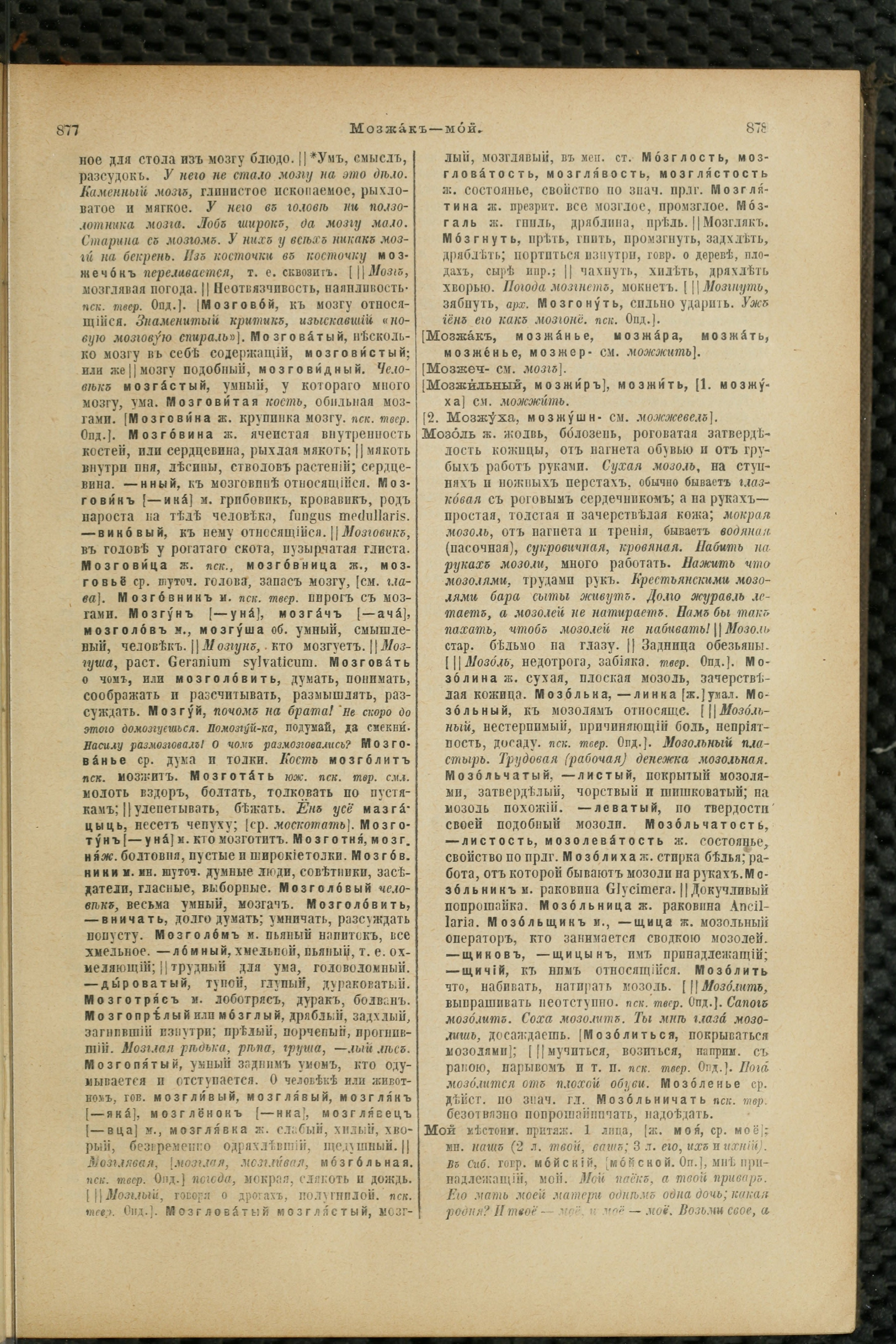 Словарь Даля под редакцией Бодуэна-де-Куртенэ, том 2 pdf скан страницы 443