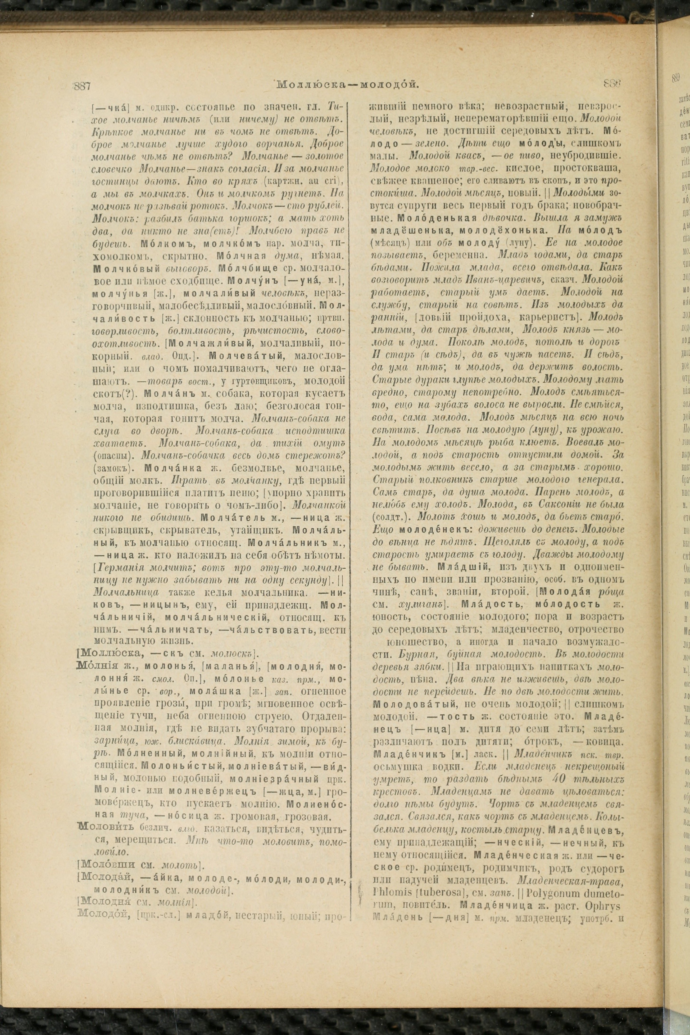 Словарь Даля под редакцией Бодуэна-де-Куртенэ, том 2 pdf скан страницы 448