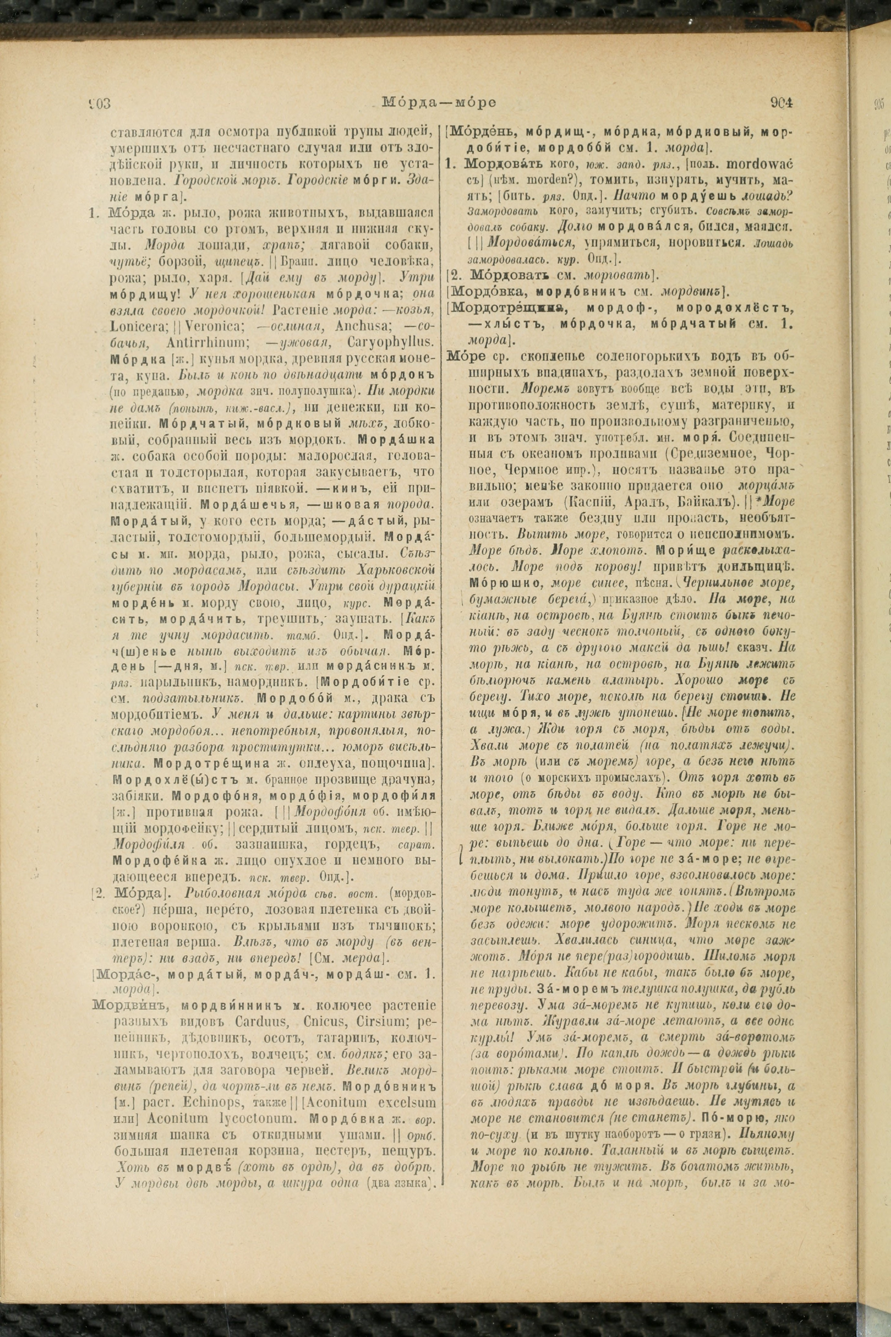 Словарь Даля под редакцией Бодуэна-де-Куртенэ, том 2 pdf скан страницы 456