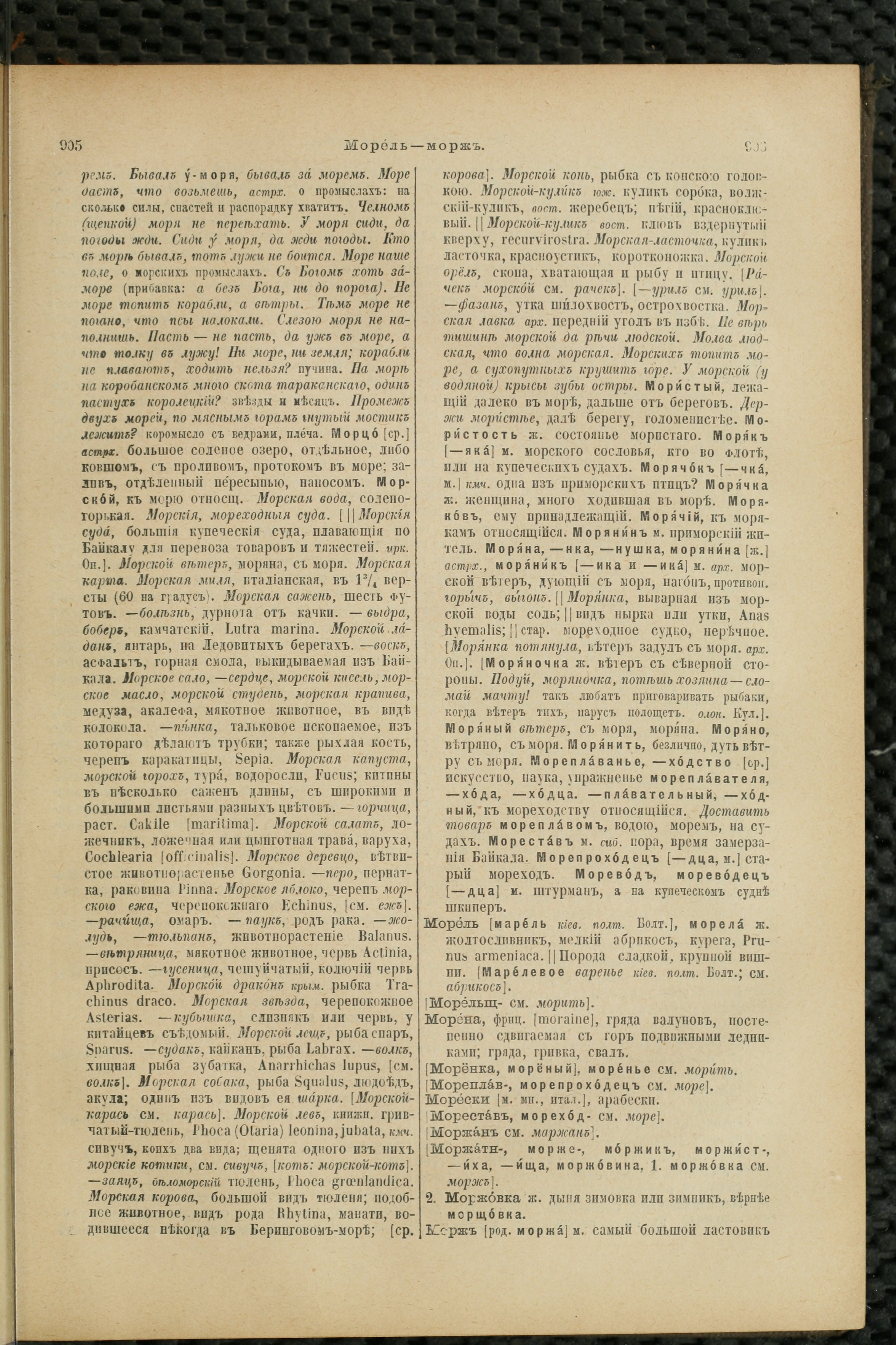 Словарь Даля под редакцией Бодуэна-де-Куртенэ, том 2 pdf скан страницы 457