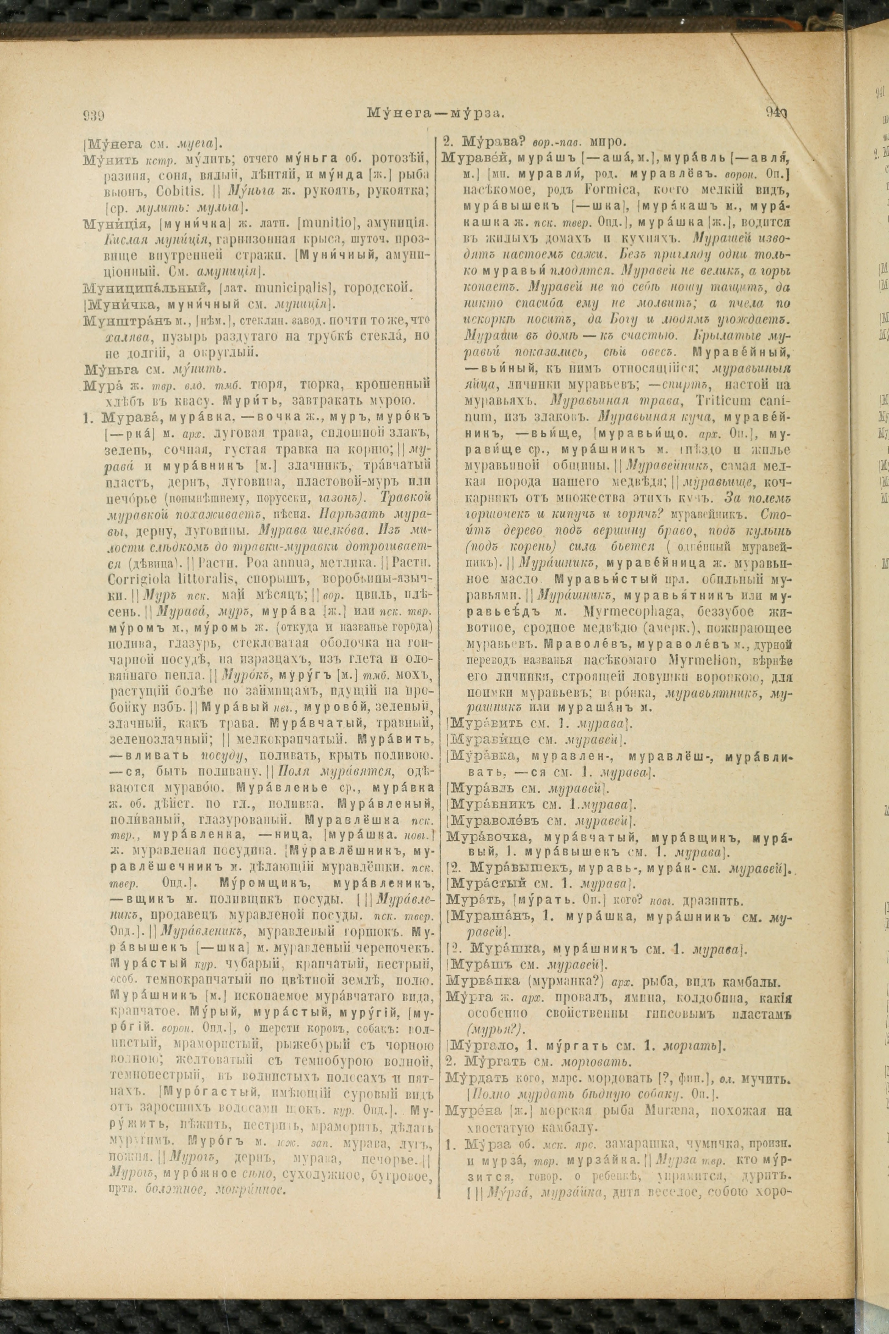 Словарь Даля под редакцией Бодуэна-де-Куртенэ, том 2 pdf скан страницы 474