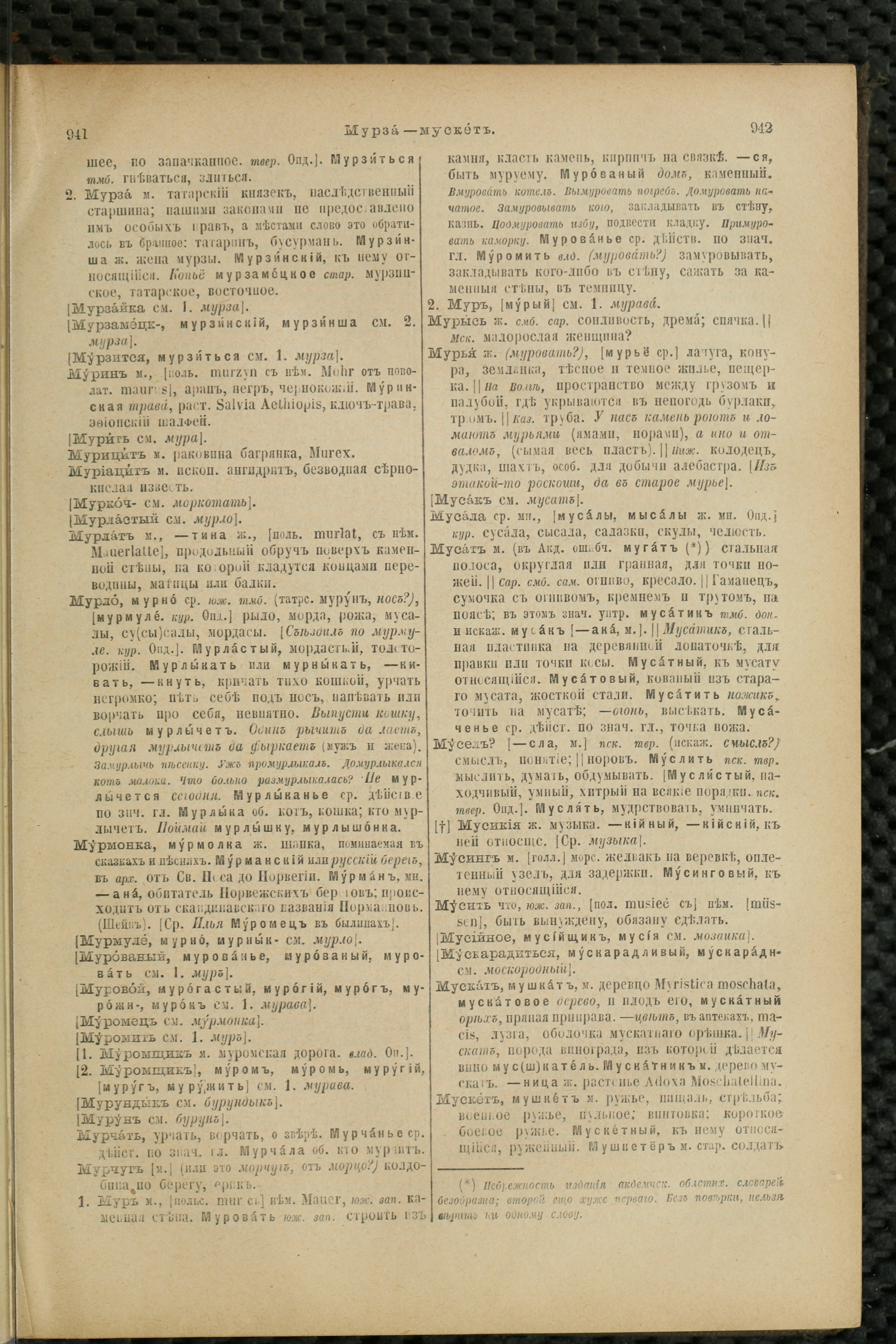 Словарь Даля под редакцией Бодуэна-де-Куртенэ, том 2 pdf скан страницы 475