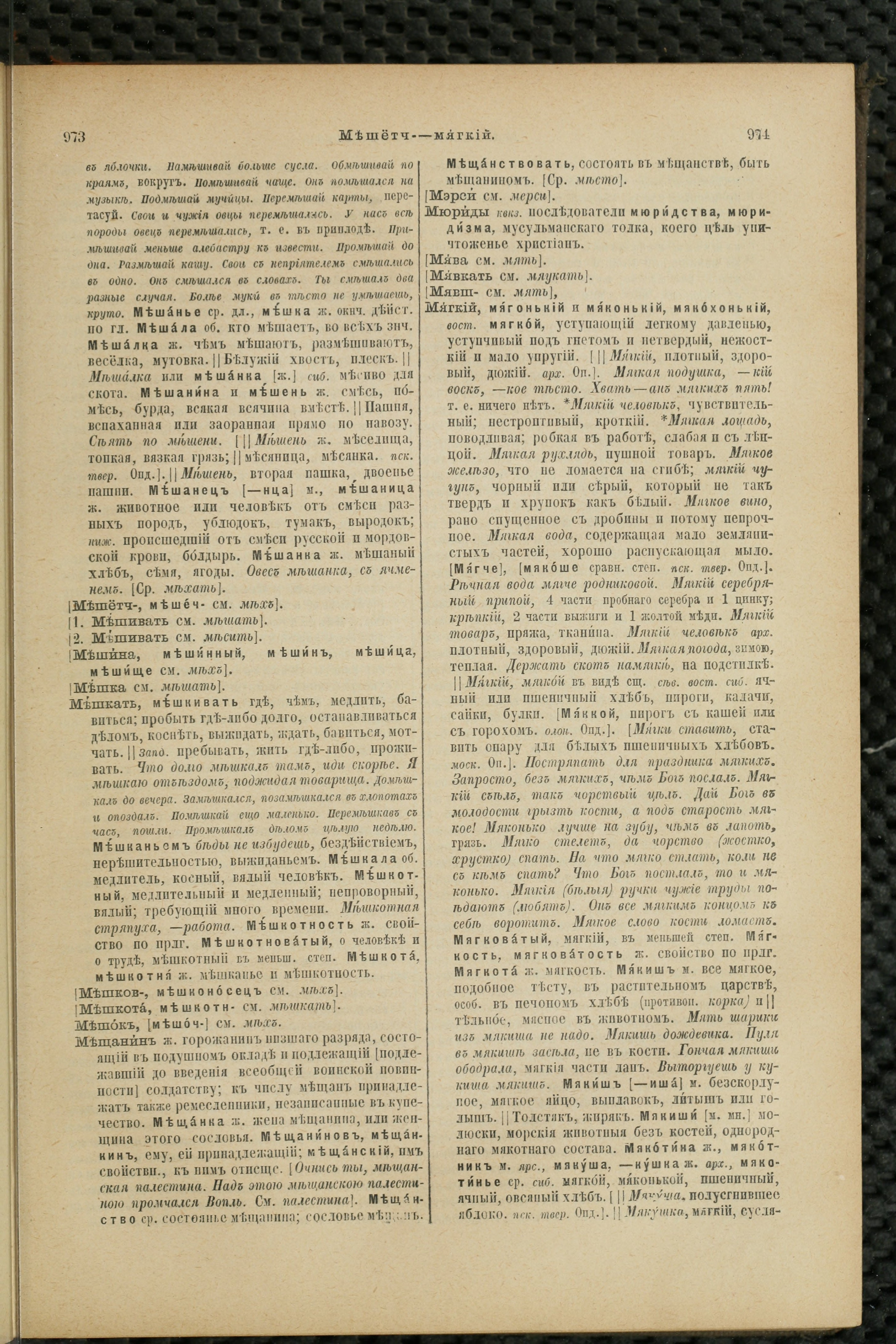 Словарь Даля под редакцией Бодуэна-де-Куртенэ, том 2 pdf скан страницы 491