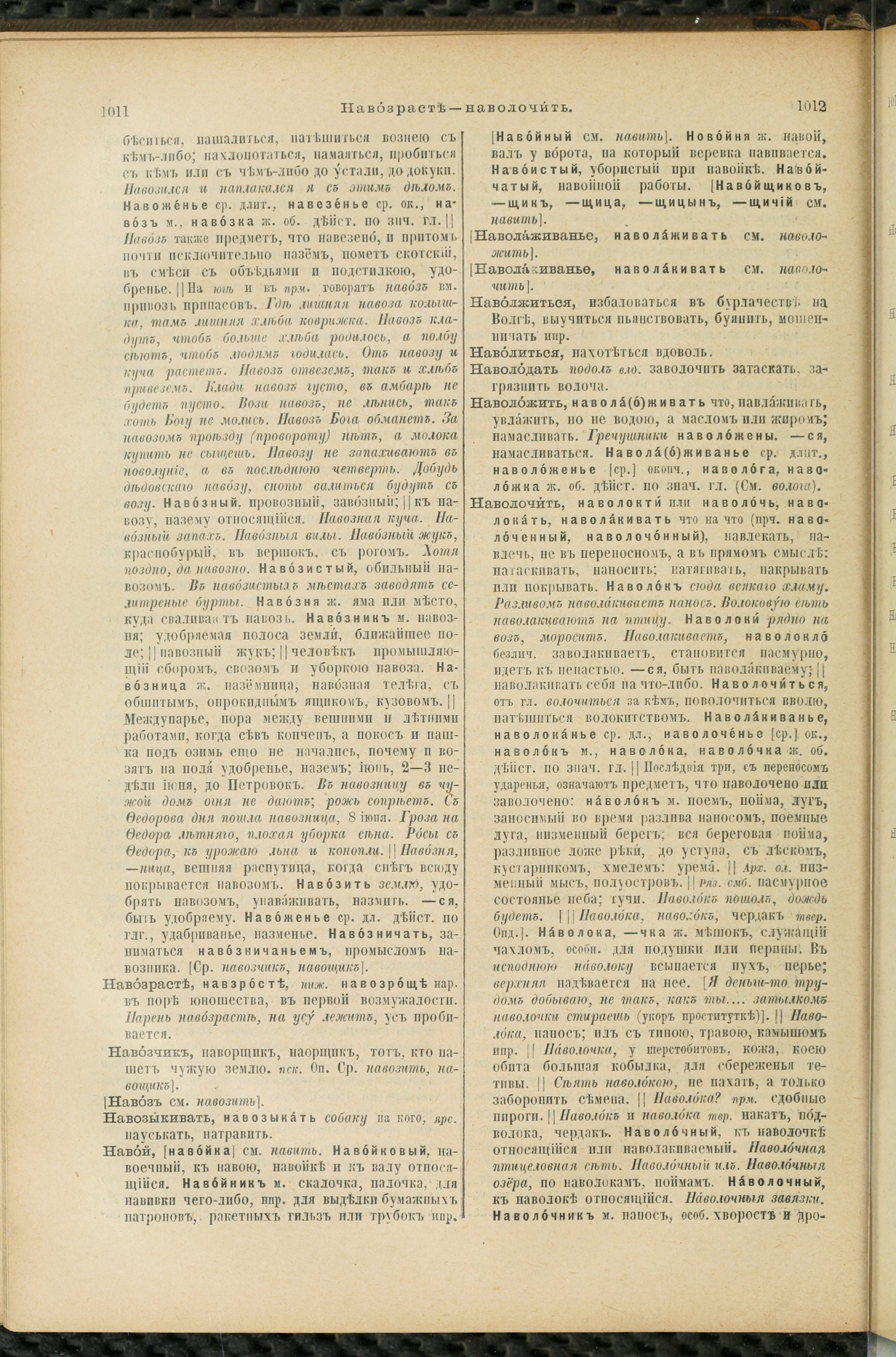 Словарь Даля под редакцией Бодуэна-де-Куртенэ, том 2 pdf скан страницы 510