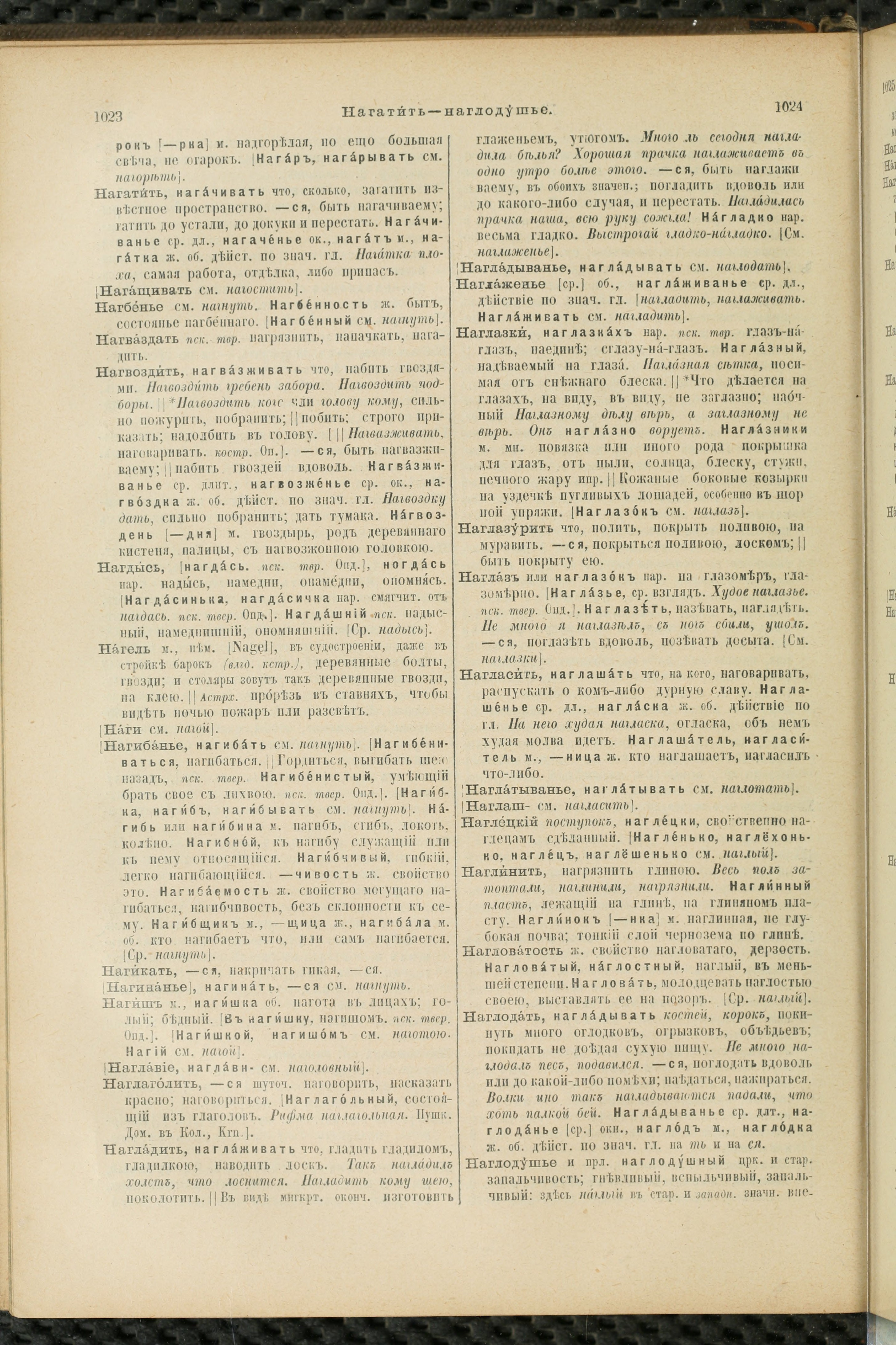 Словарь Даля под редакцией Бодуэна-де-Куртенэ, том 2 pdf скан страницы 516