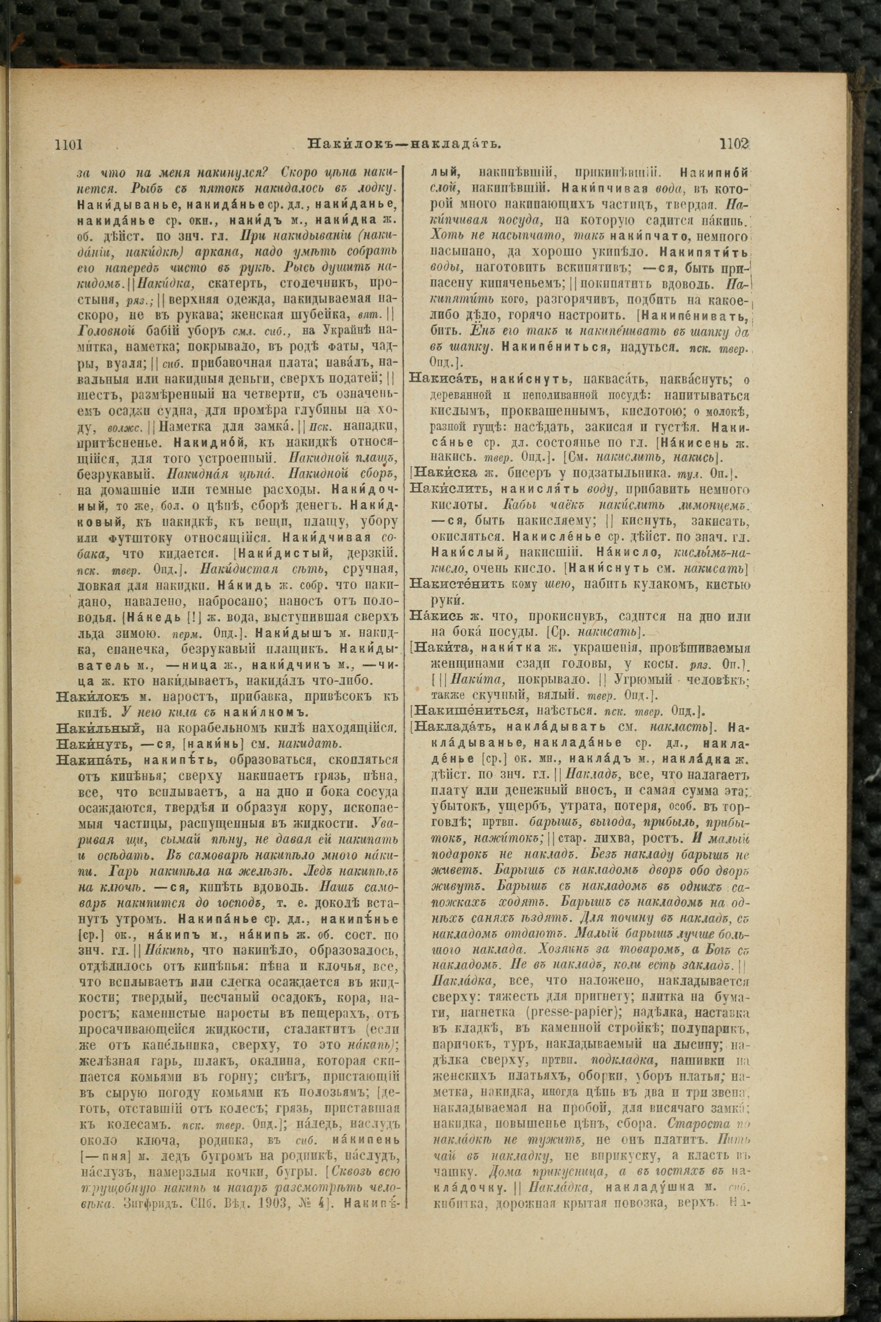 Словарь Даля под редакцией Бодуэна-де-Куртенэ, том 2 pdf скан страницы 555
