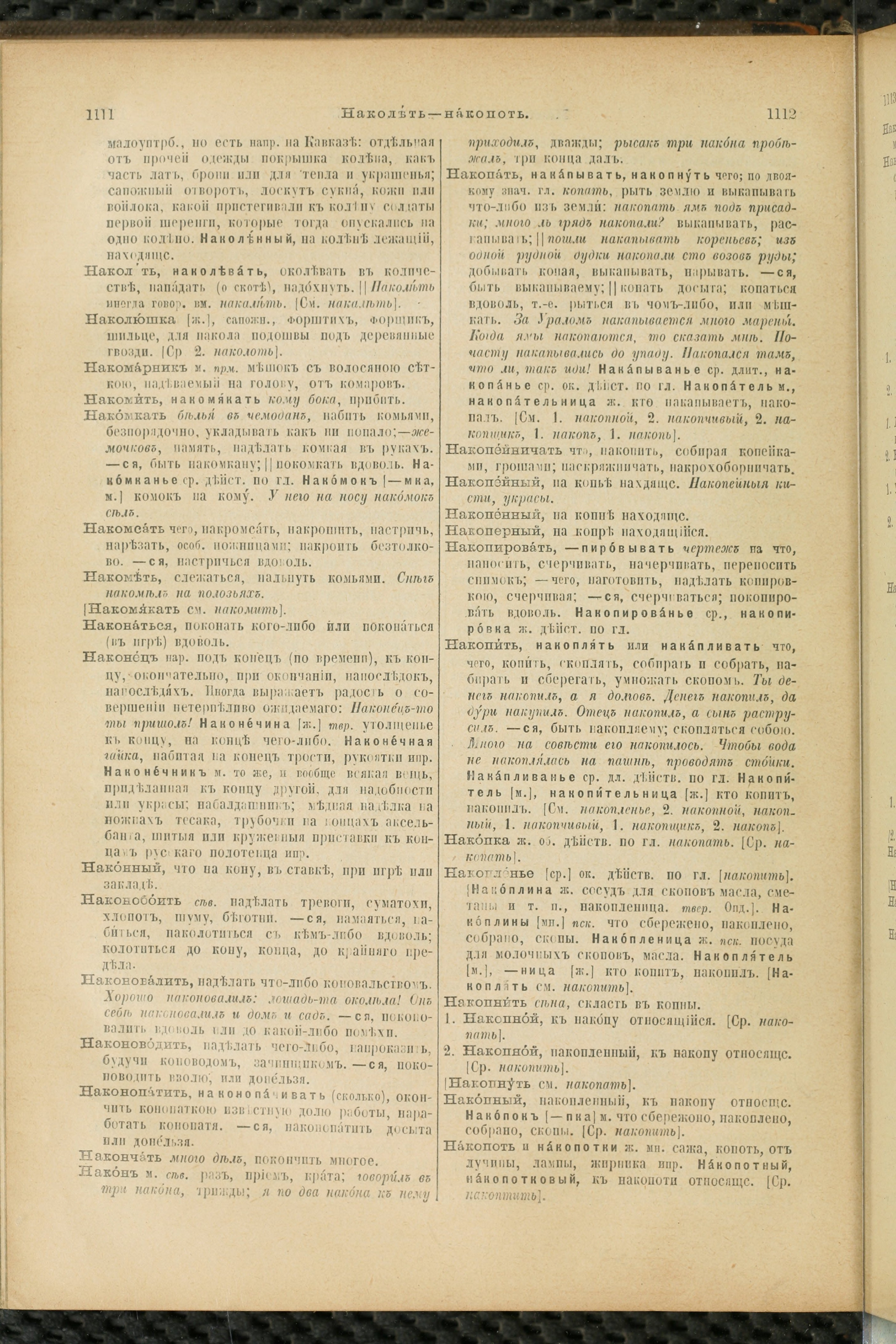 Словарь Даля под редакцией Бодуэна-де-Куртенэ, том 2 pdf скан страницы 560