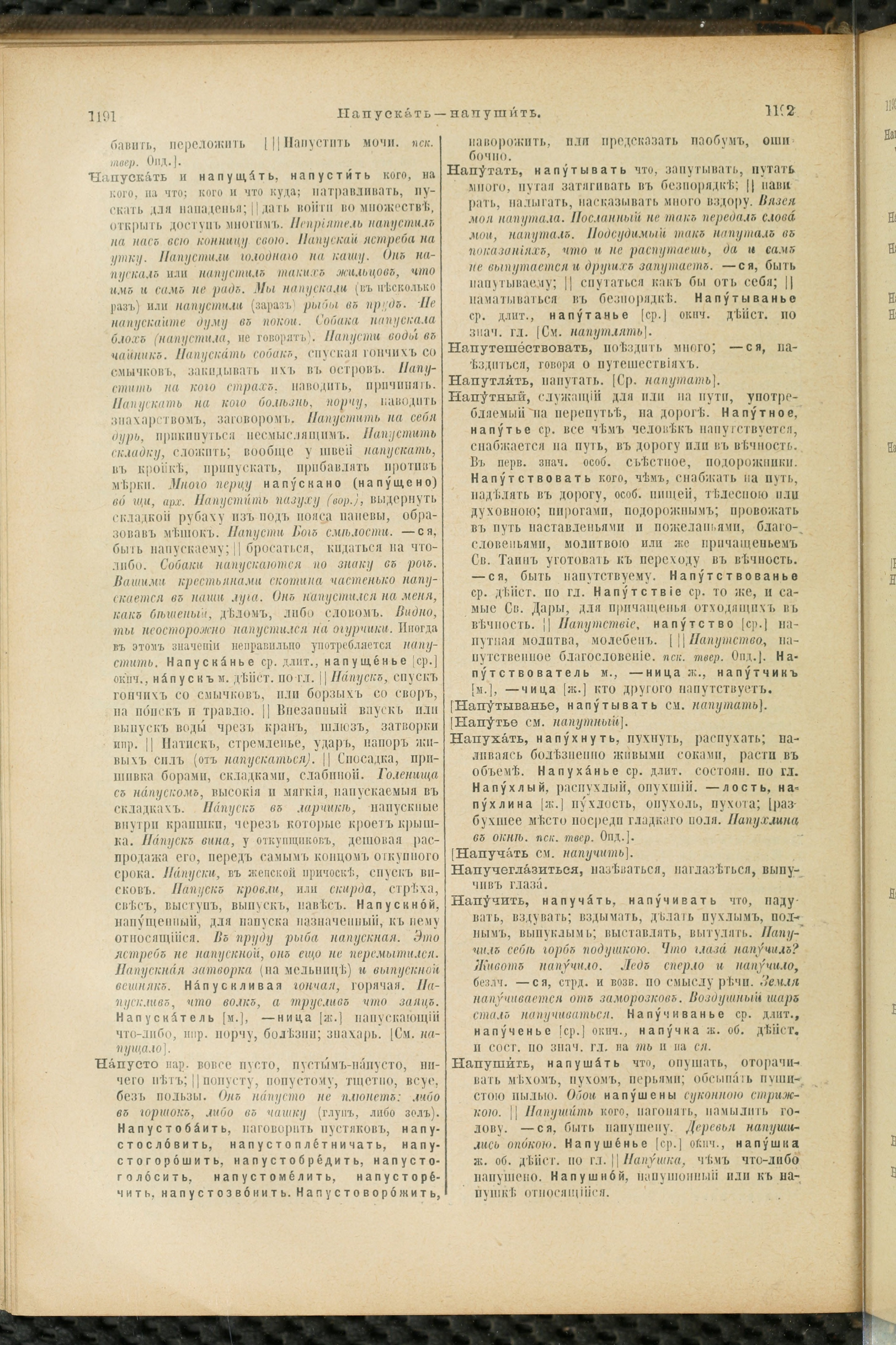 Словарь Даля под редакцией Бодуэна-де-Куртенэ, том 2 pdf скан страницы 600