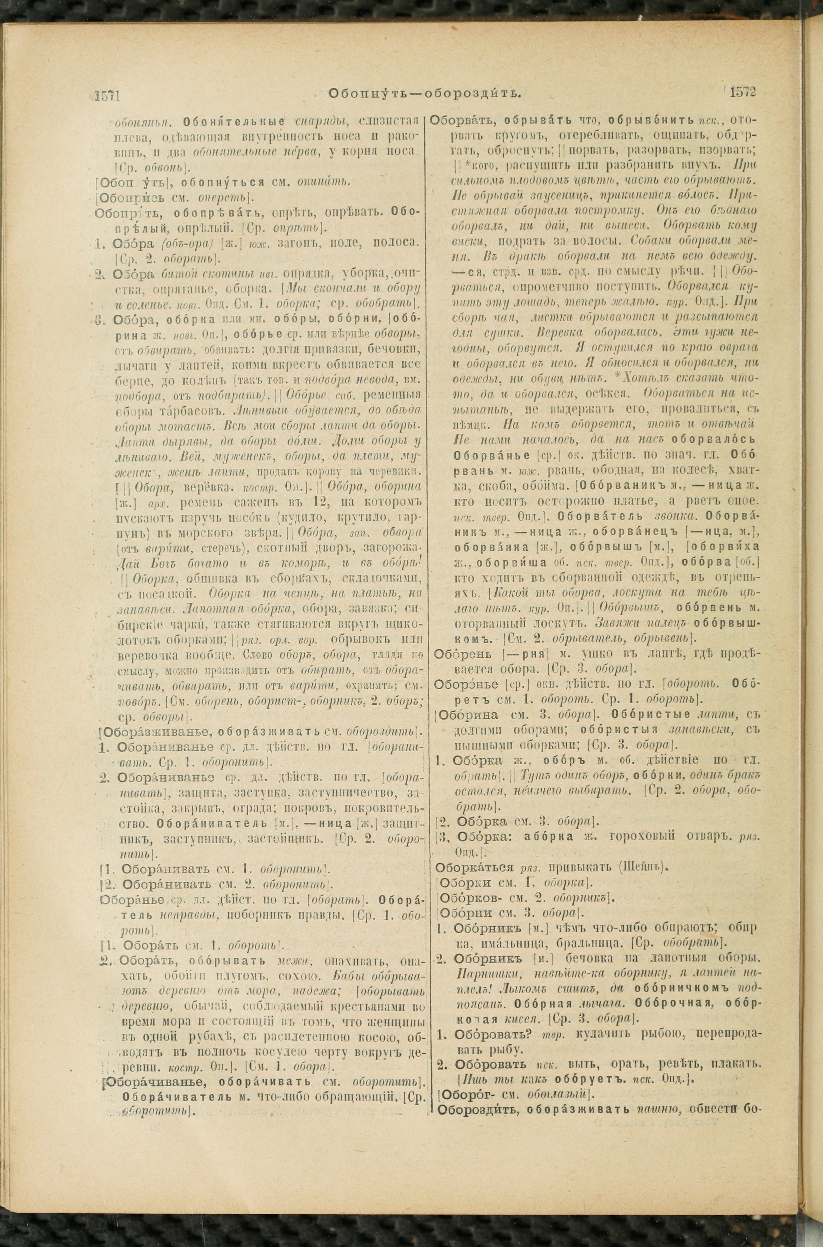 Словарь Даля под редакцией Бодуэна-де-Куртенэ, том 2 pdf скан страницы 790