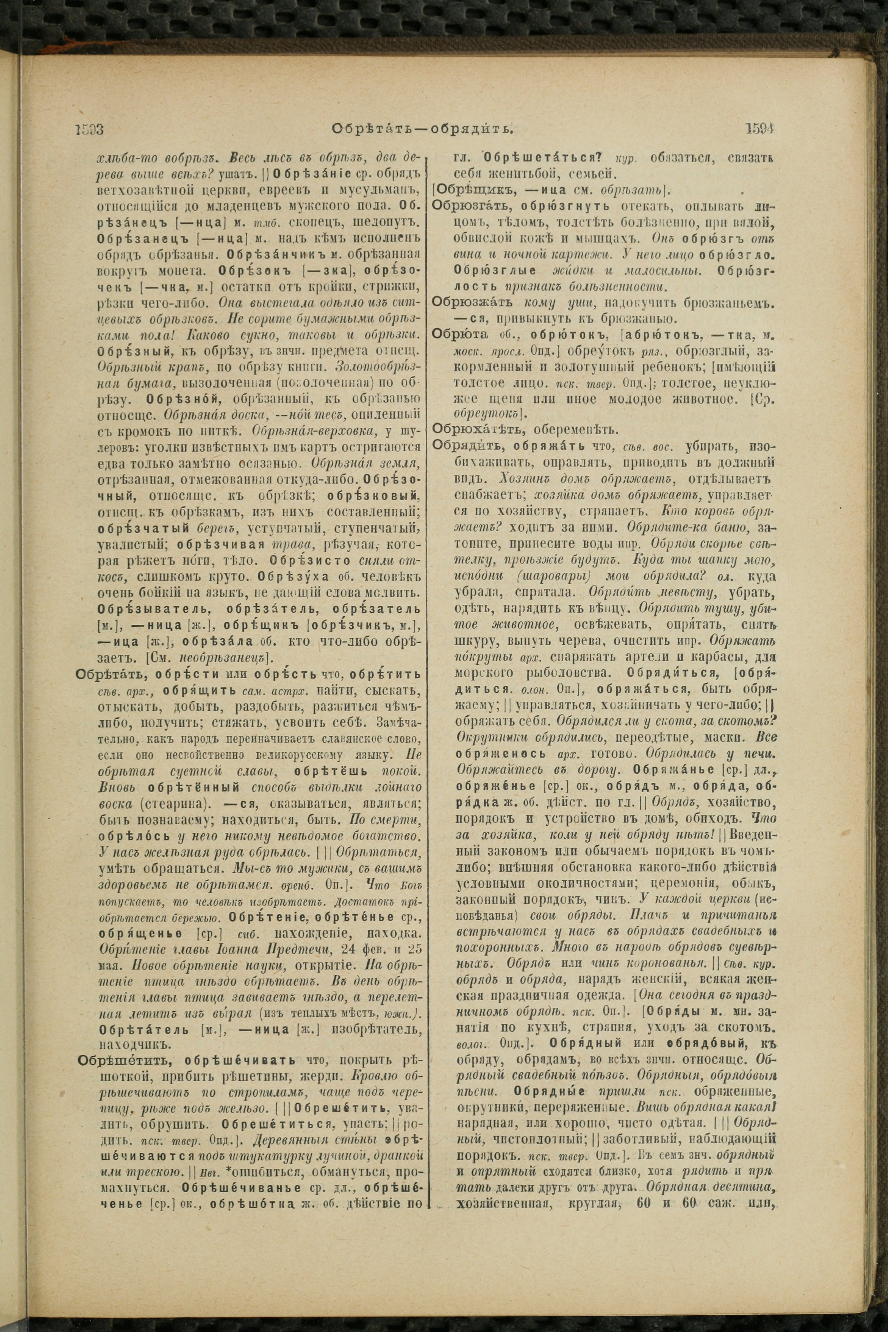 Словарь Даля под редакцией Бодуэна-де-Куртенэ, том 2 pdf скан страницы 801