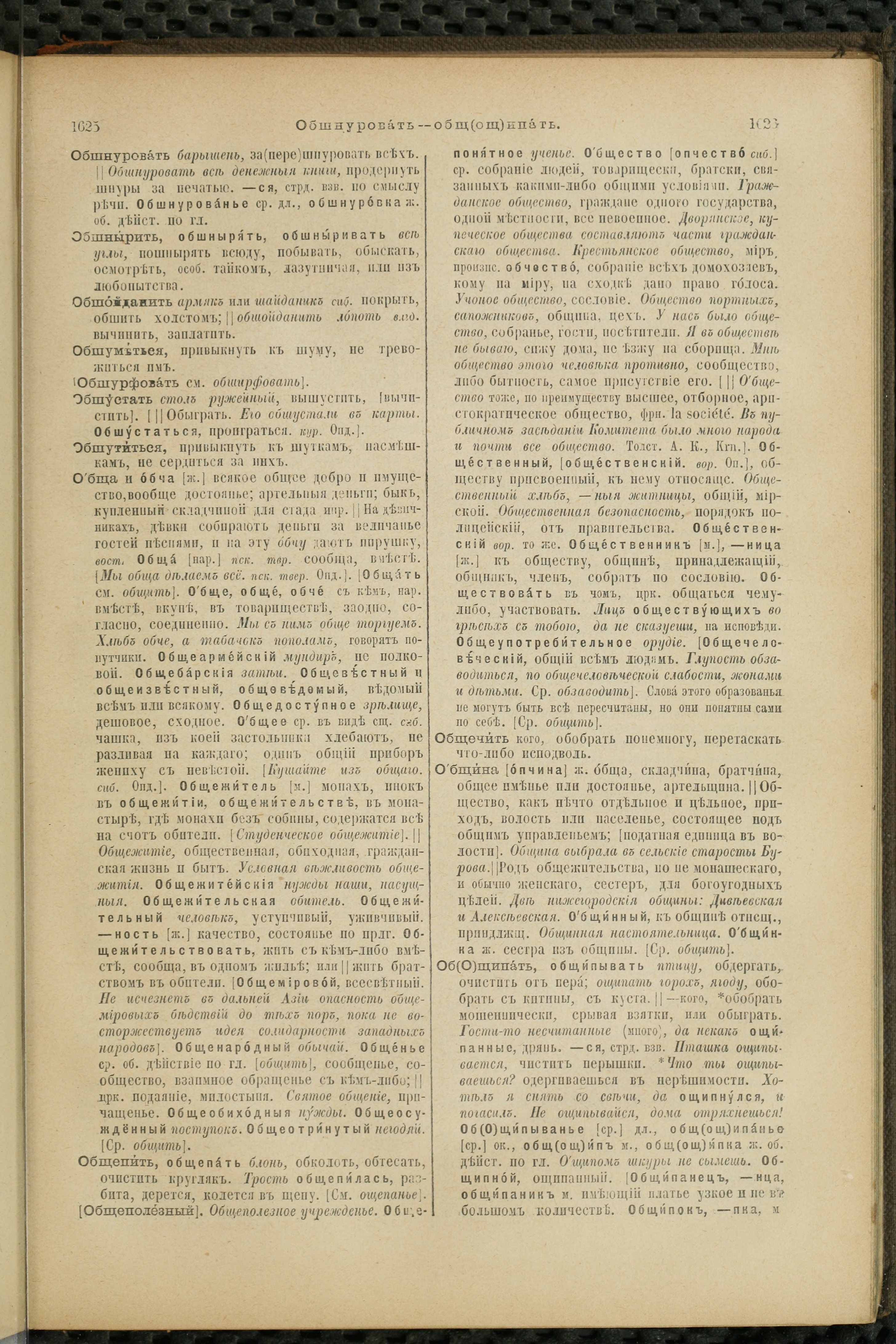 Словарь Даля под редакцией Бодуэна-де-Куртенэ, том 2 pdf скан страницы 817