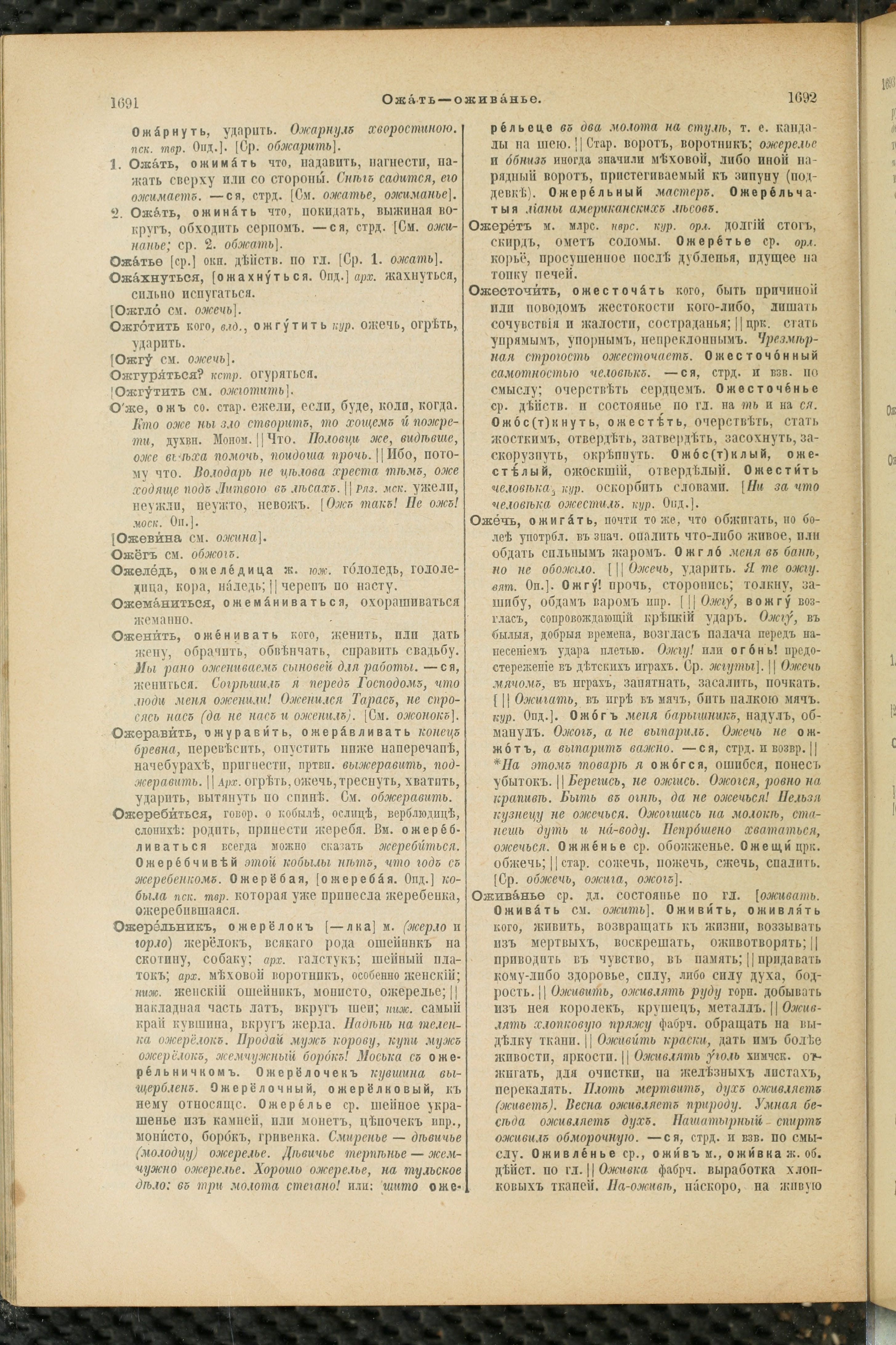 Словарь Даля под редакцией Бодуэна-де-Куртенэ, том 2 pdf скан страницы 850
