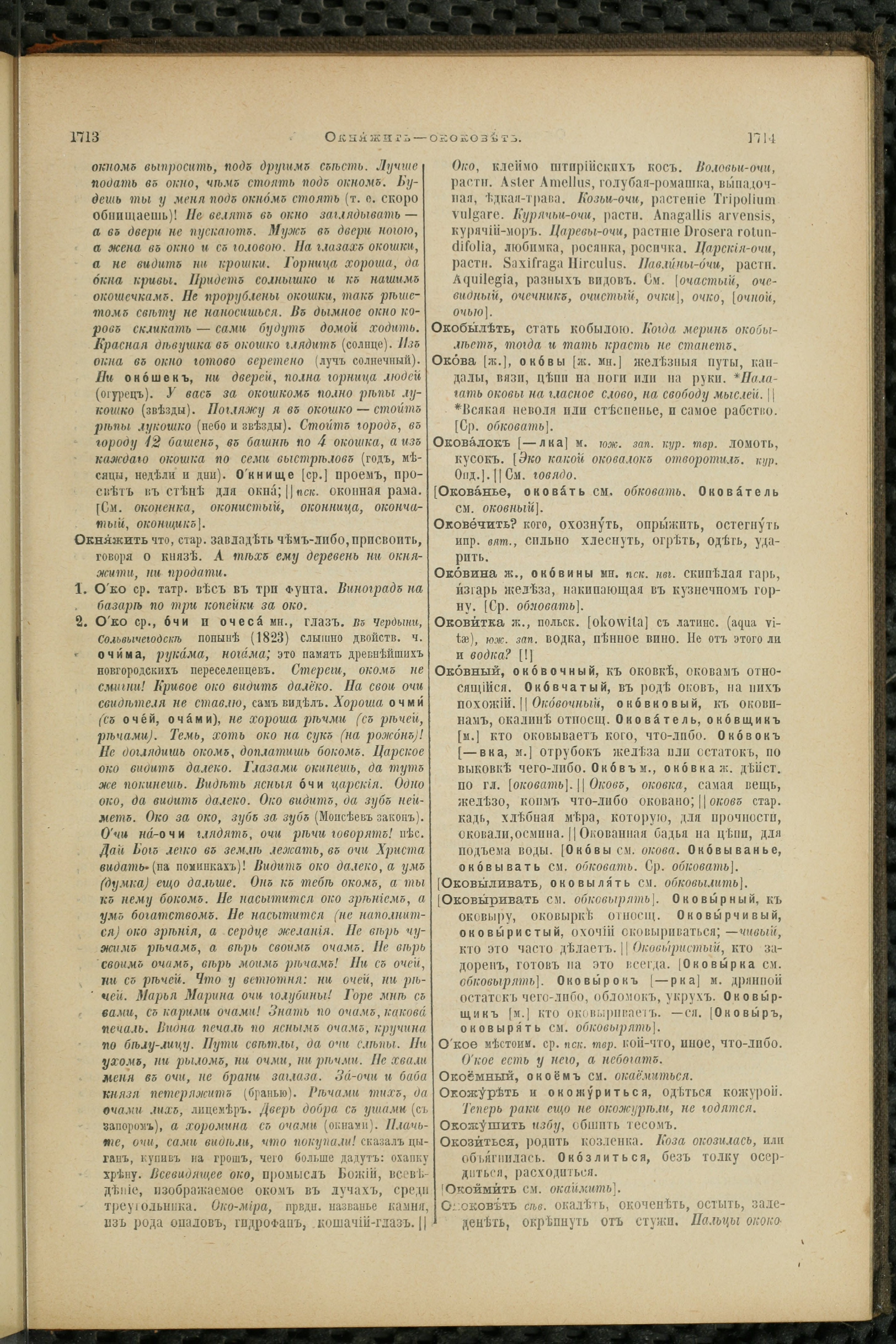 Словарь Даля под редакцией Бодуэна-де-Куртенэ, том 2 pdf скан страницы 861