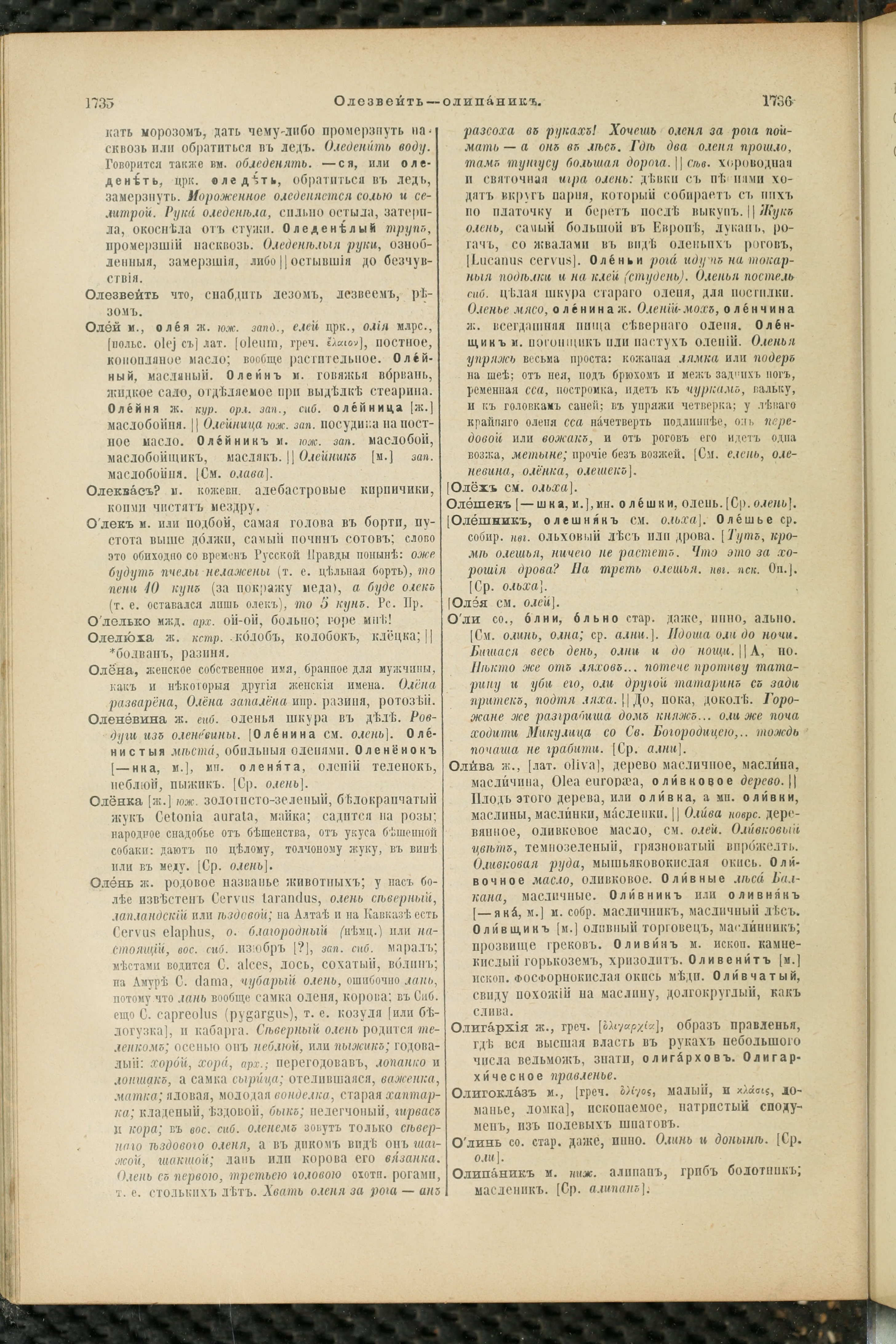 Словарь Даля под редакцией Бодуэна-де-Куртенэ, том 2 pdf скан страницы 872