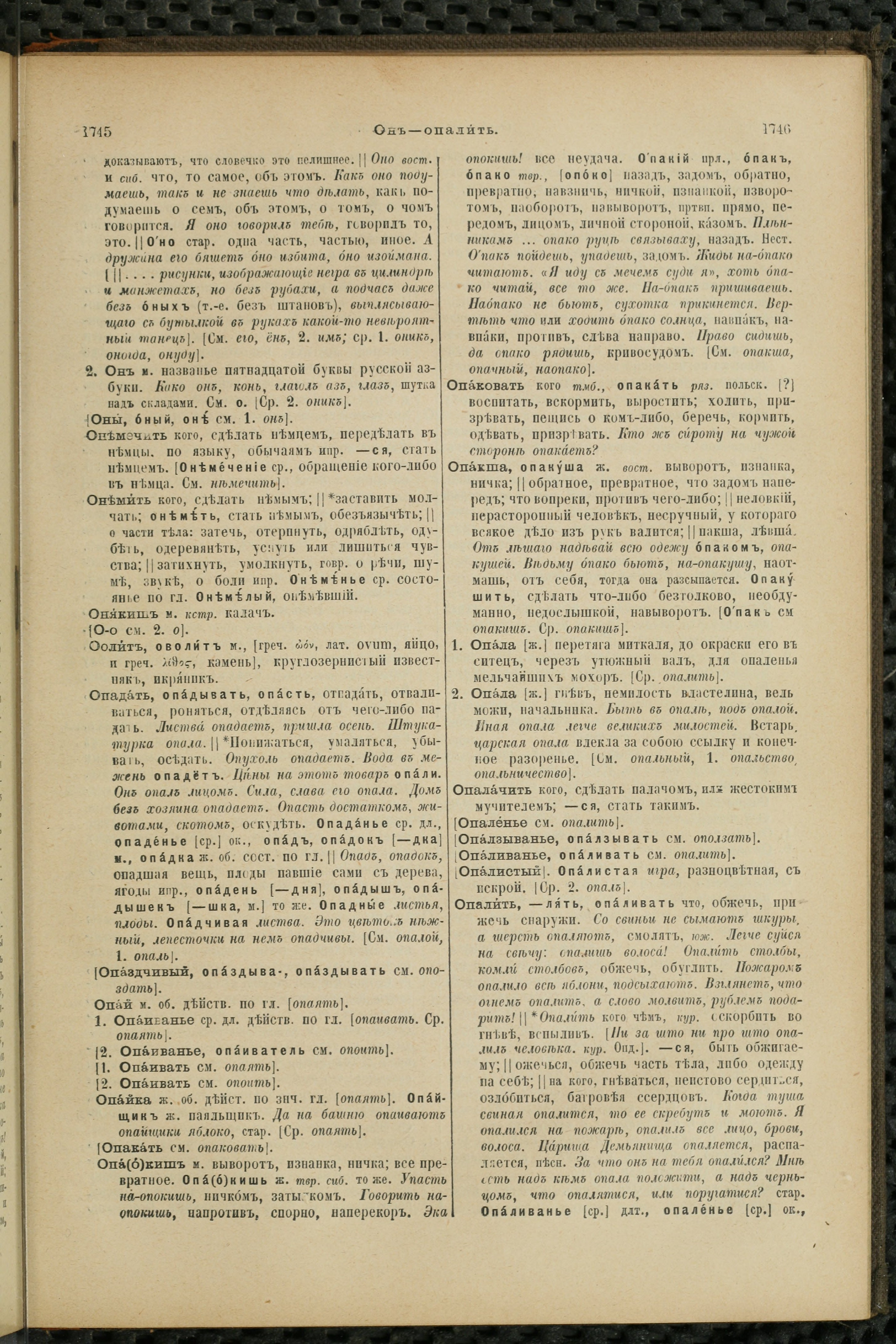 Словарь Даля под редакцией Бодуэна-де-Куртенэ, том 2 pdf скан страницы 877