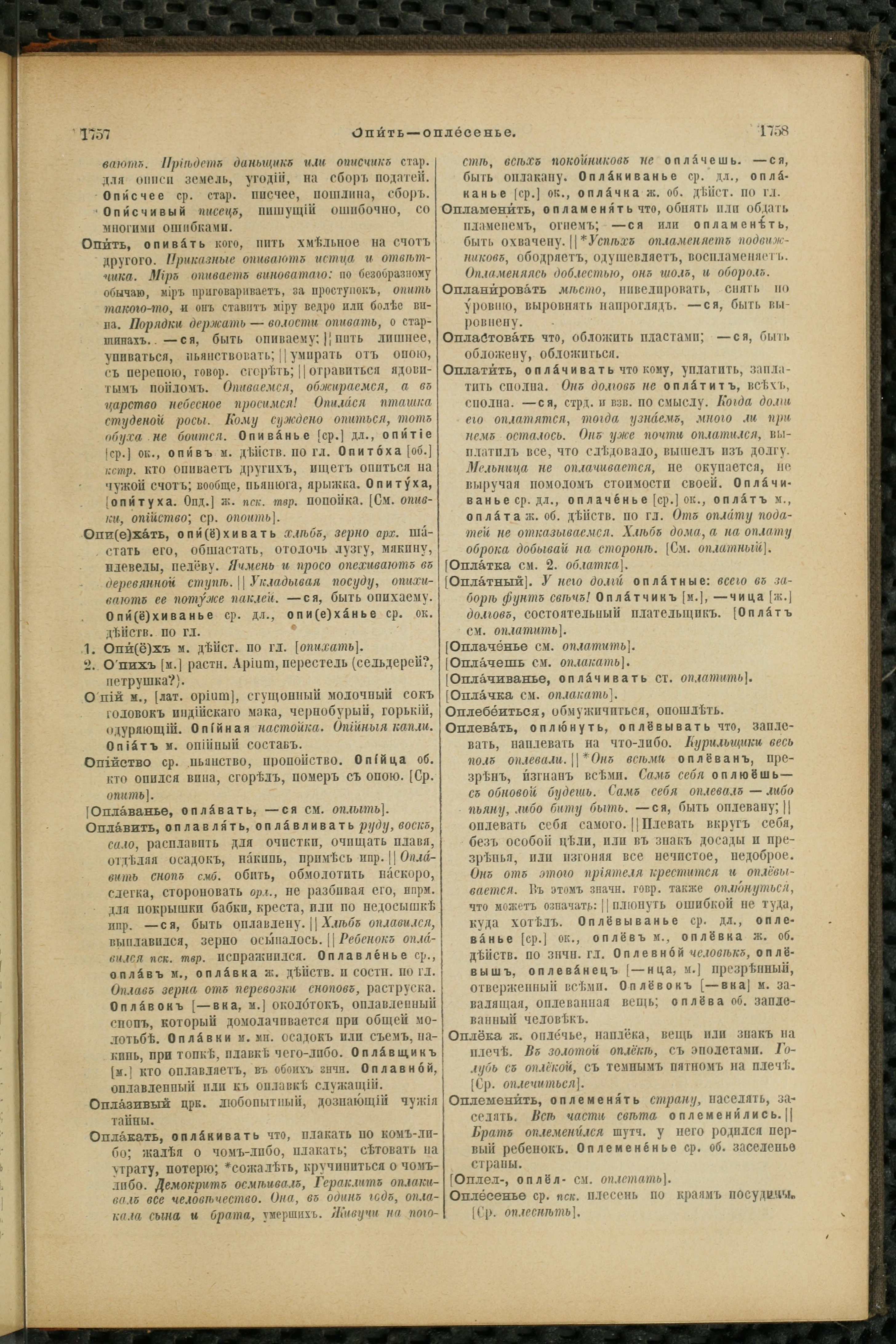 Словарь Даля под редакцией Бодуэна-де-Куртенэ, том 2 pdf скан страницы 883
