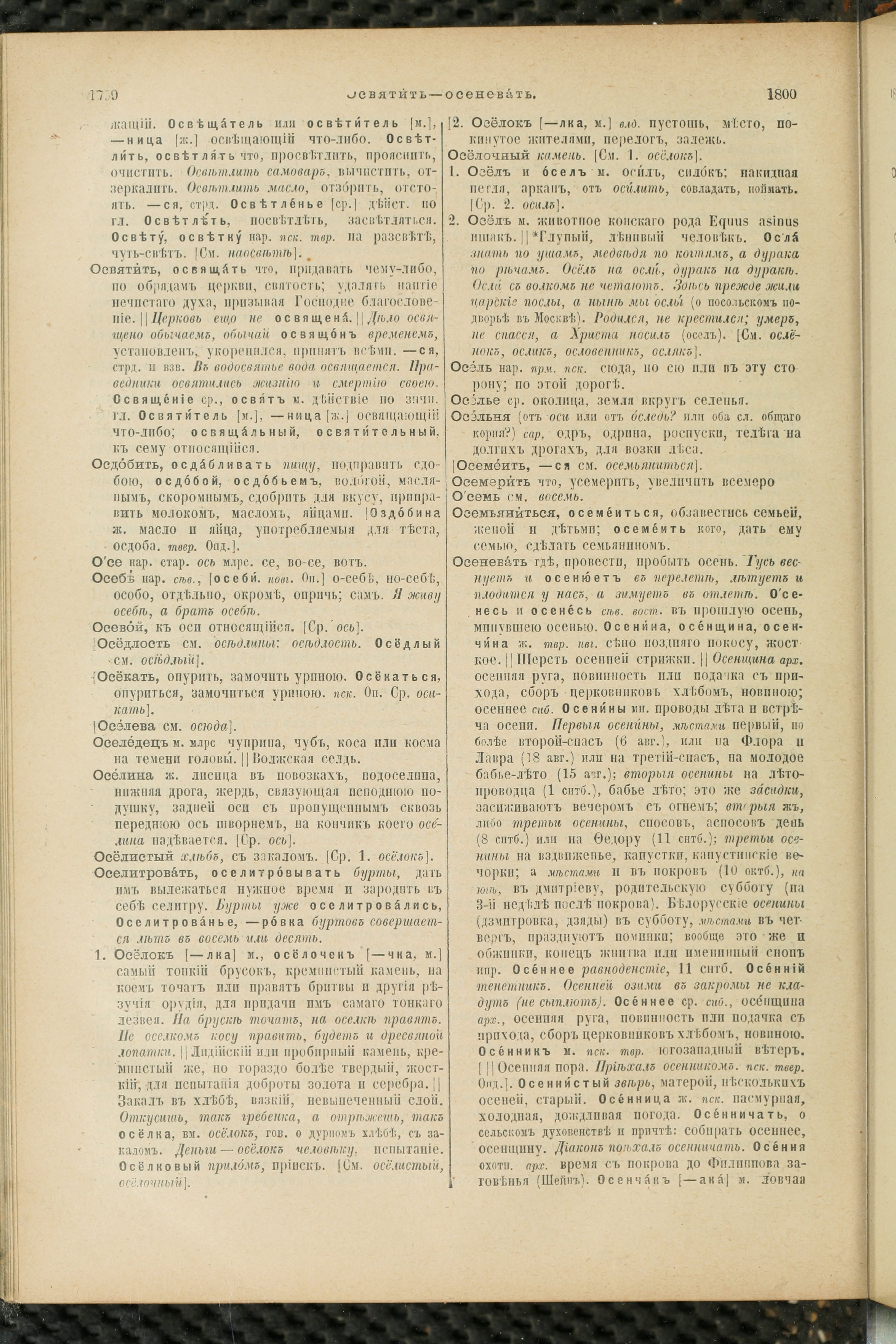 Словарь Даля под редакцией Бодуэна-де-Куртенэ, том 2 pdf скан страницы 904