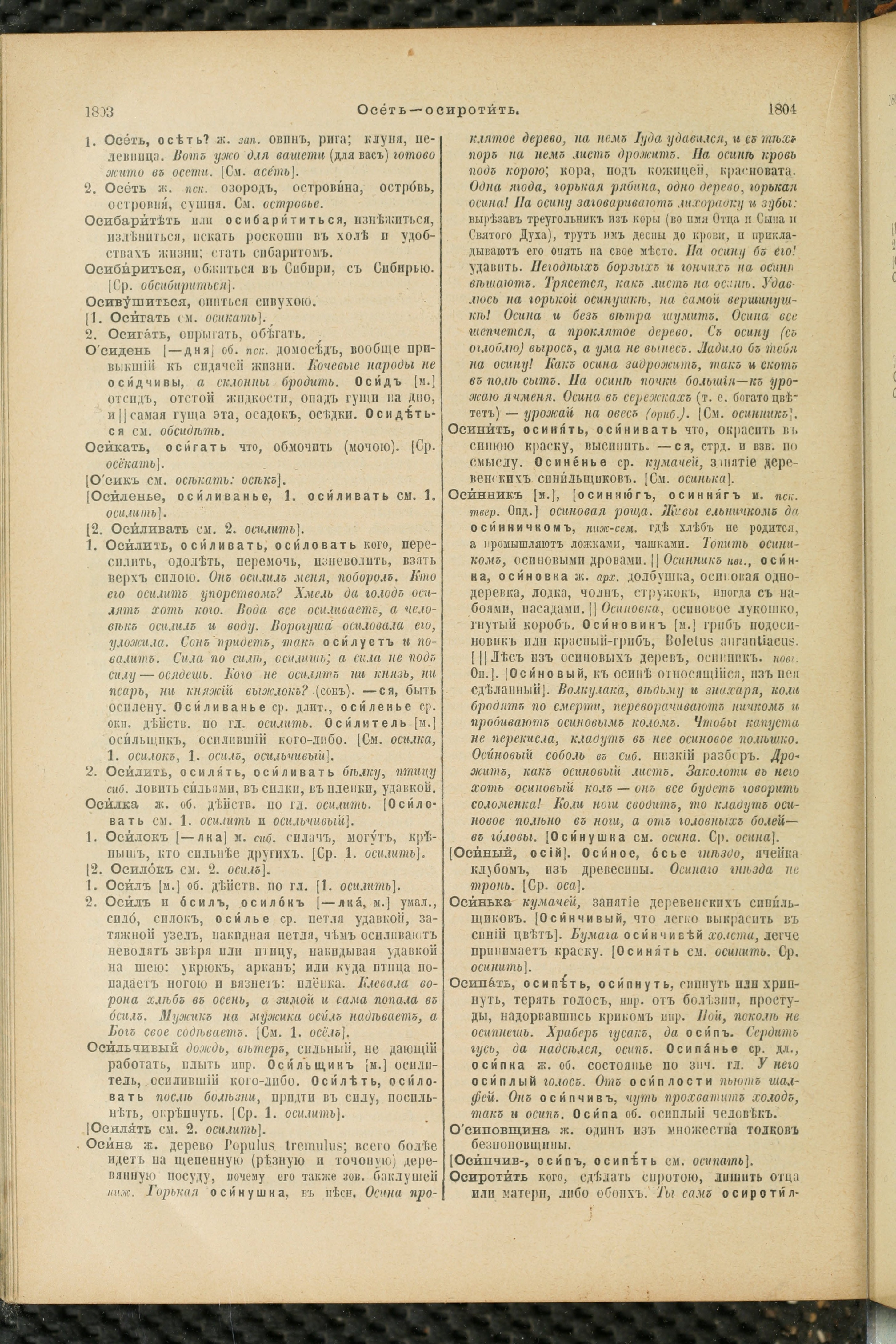 Словарь Даля под редакцией Бодуэна-де-Куртенэ, том 2 pdf скан страницы 906