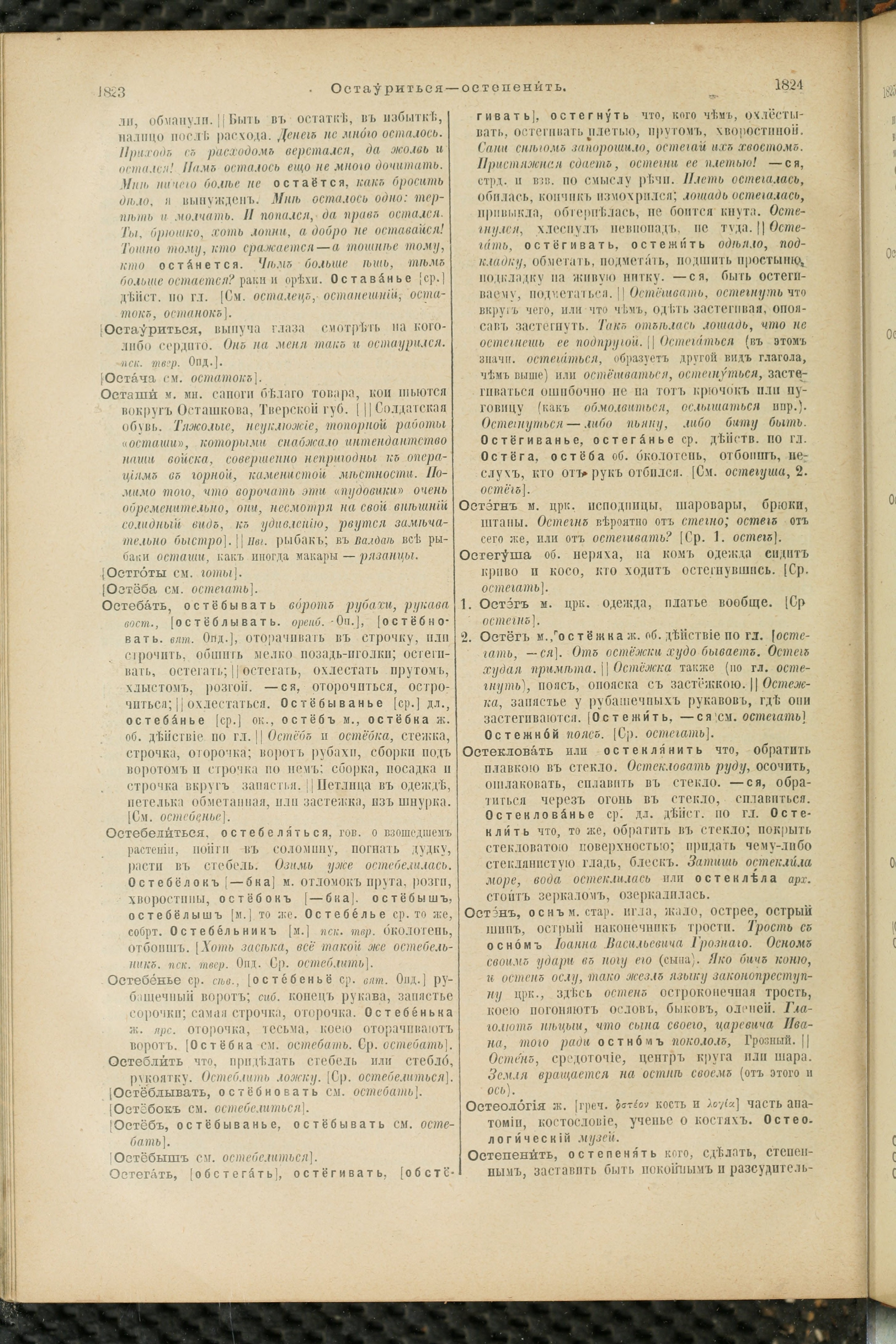 Словарь Даля под редакцией Бодуэна-де-Куртенэ, том 2 pdf скан страницы 916