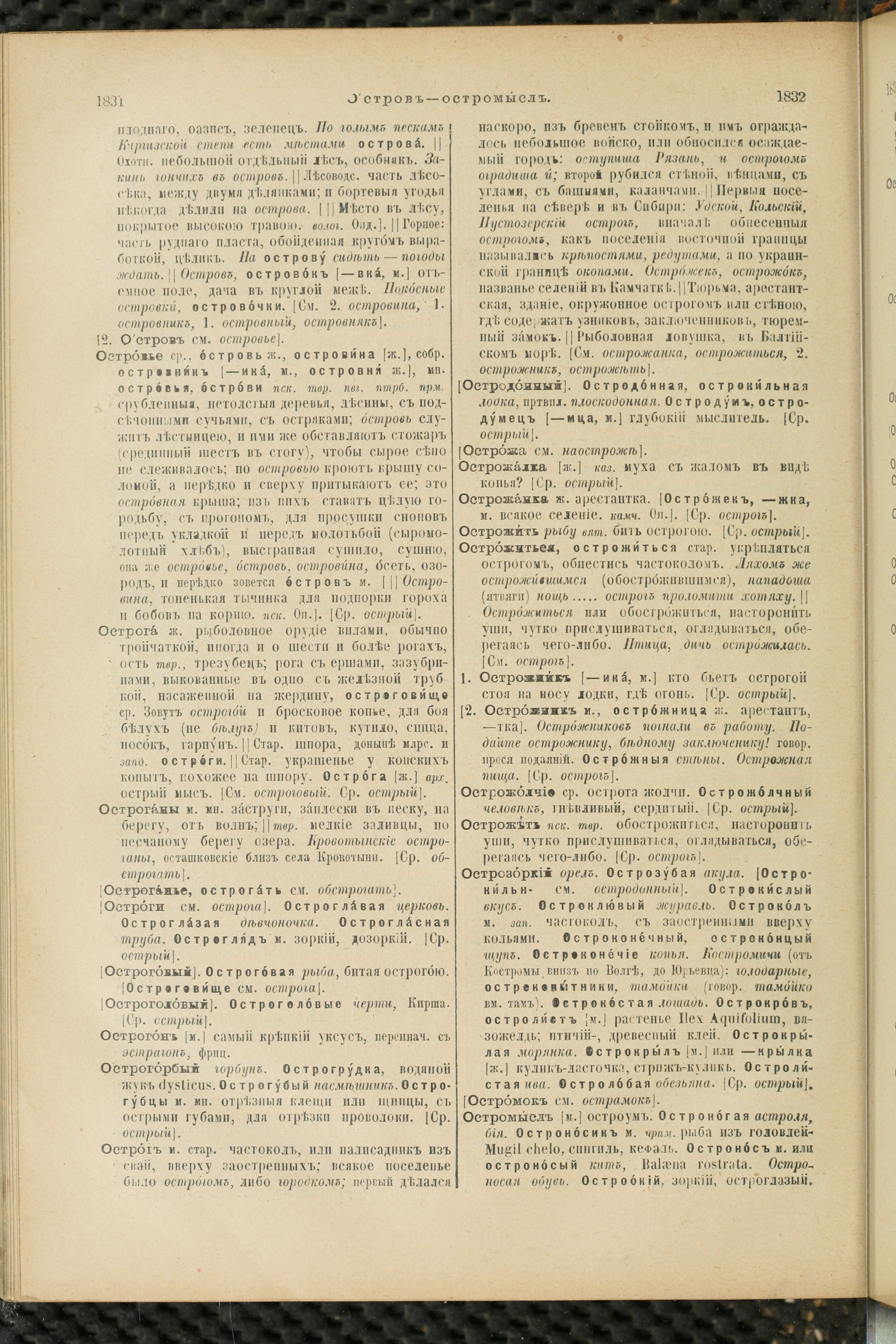 Словарь Даля под редакцией Бодуэна-де-Куртенэ, том 2 pdf скан страницы 920