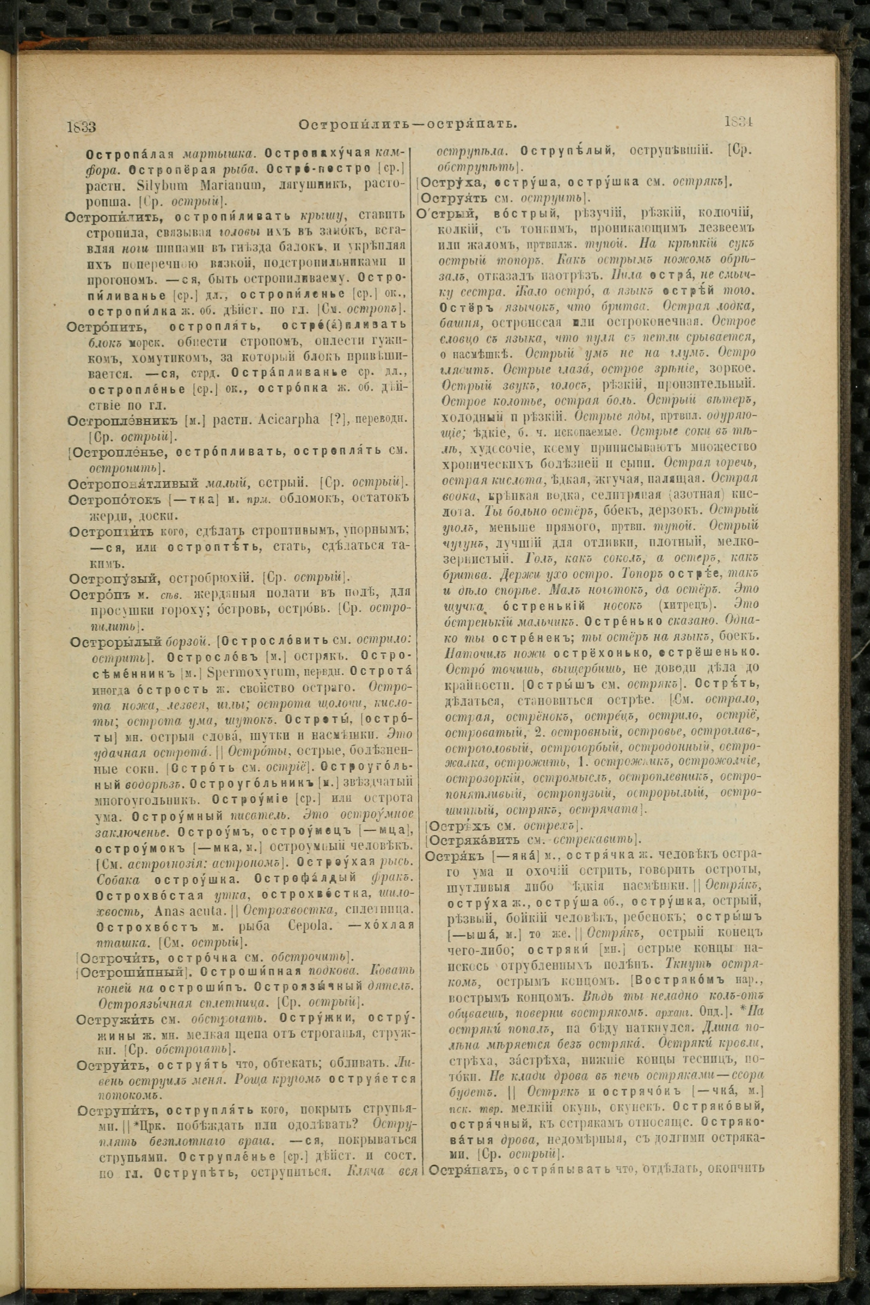 Словарь Даля под редакцией Бодуэна-де-Куртенэ, том 2 pdf скан страницы 921