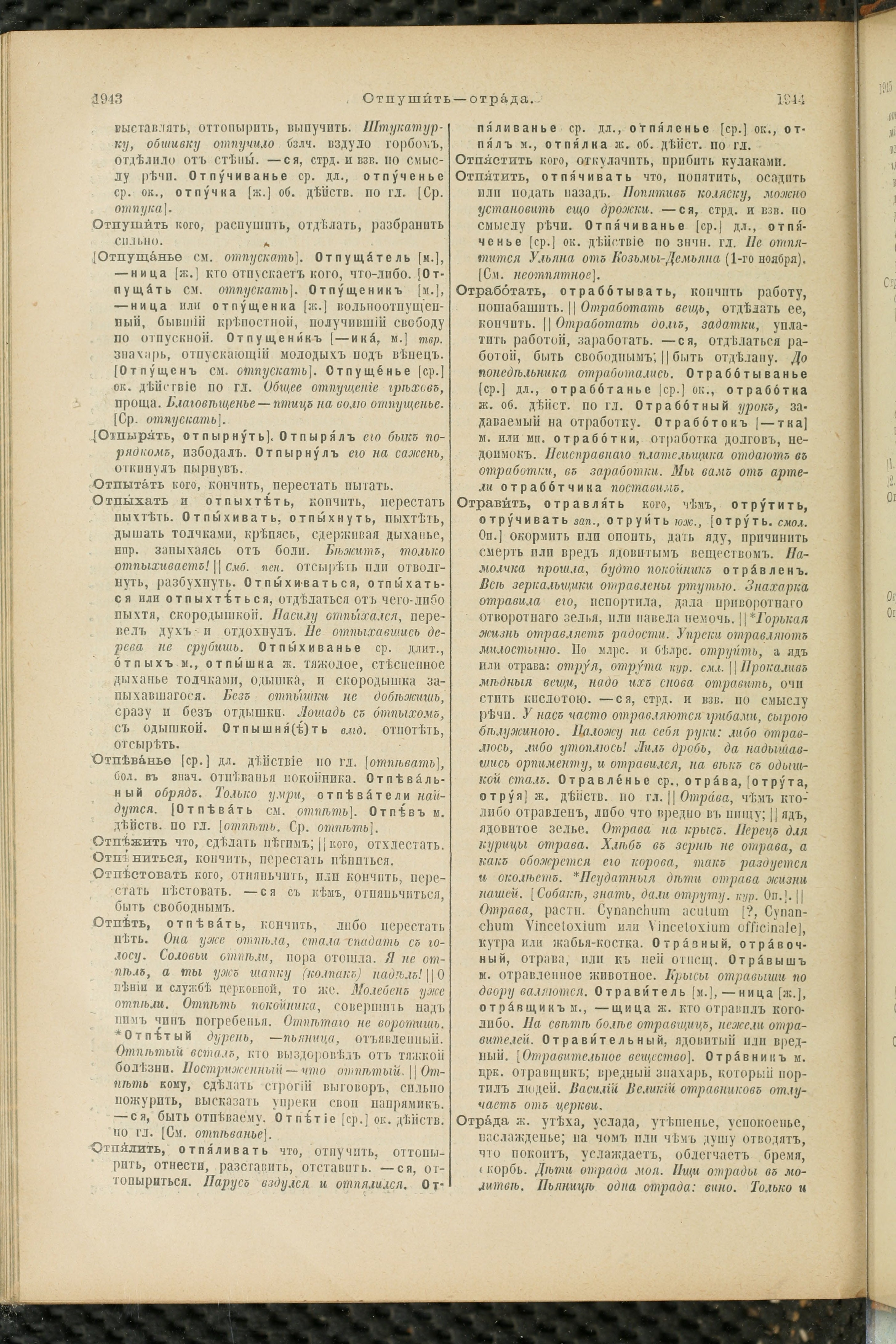 Словарь Даля под редакцией Бодуэна-де-Куртенэ, том 2 pdf скан страницы 976