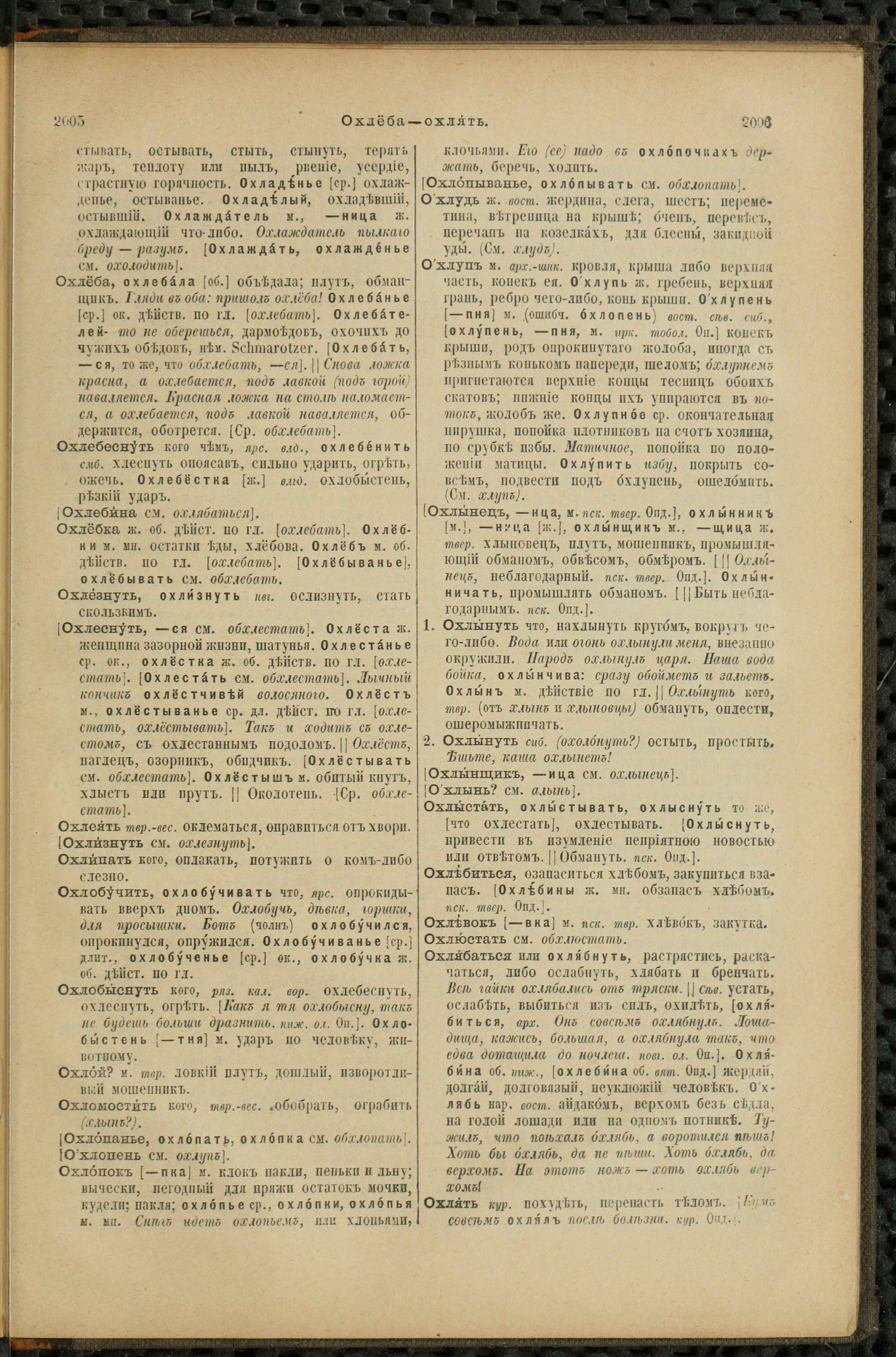 Словарь Даля под редакцией Бодуэна-де-Куртенэ, том 2 pdf скан страницы 1007