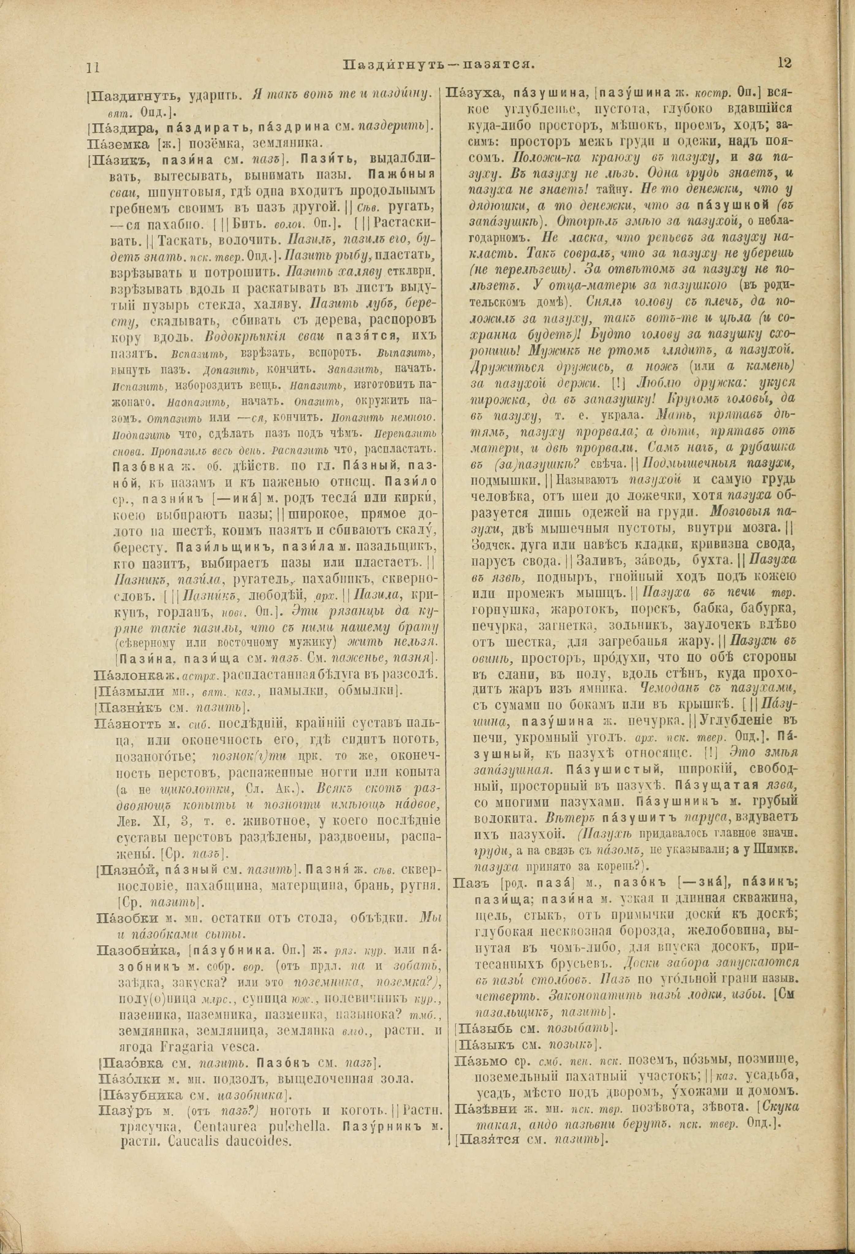 Словарь Даля под редакцией Бодуэна-де-Куртенэ, том 3 pdf скан страницы 10