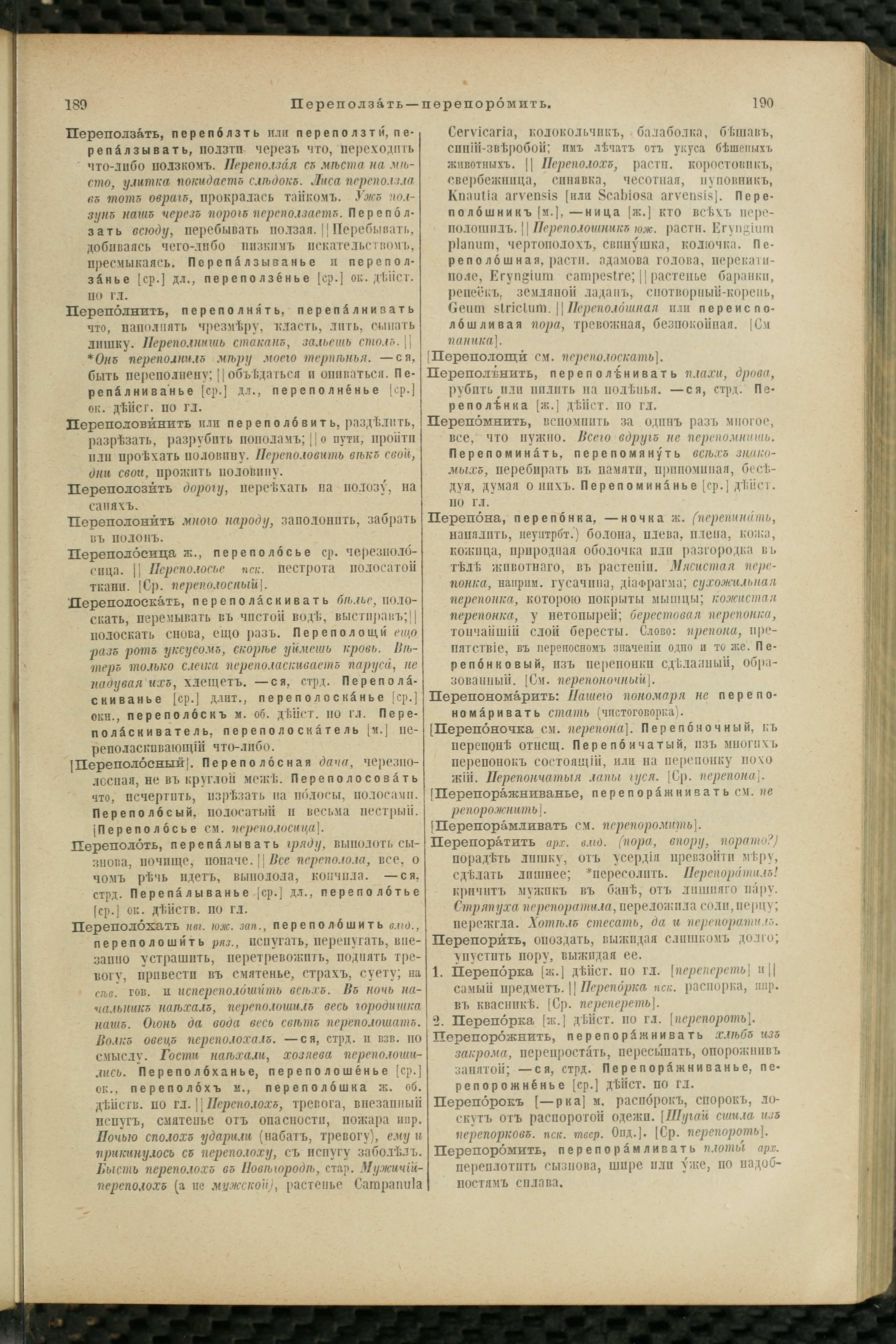 Словарь Даля под редакцией Бодуэна-де-Куртенэ, том 3 pdf скан страницы 99