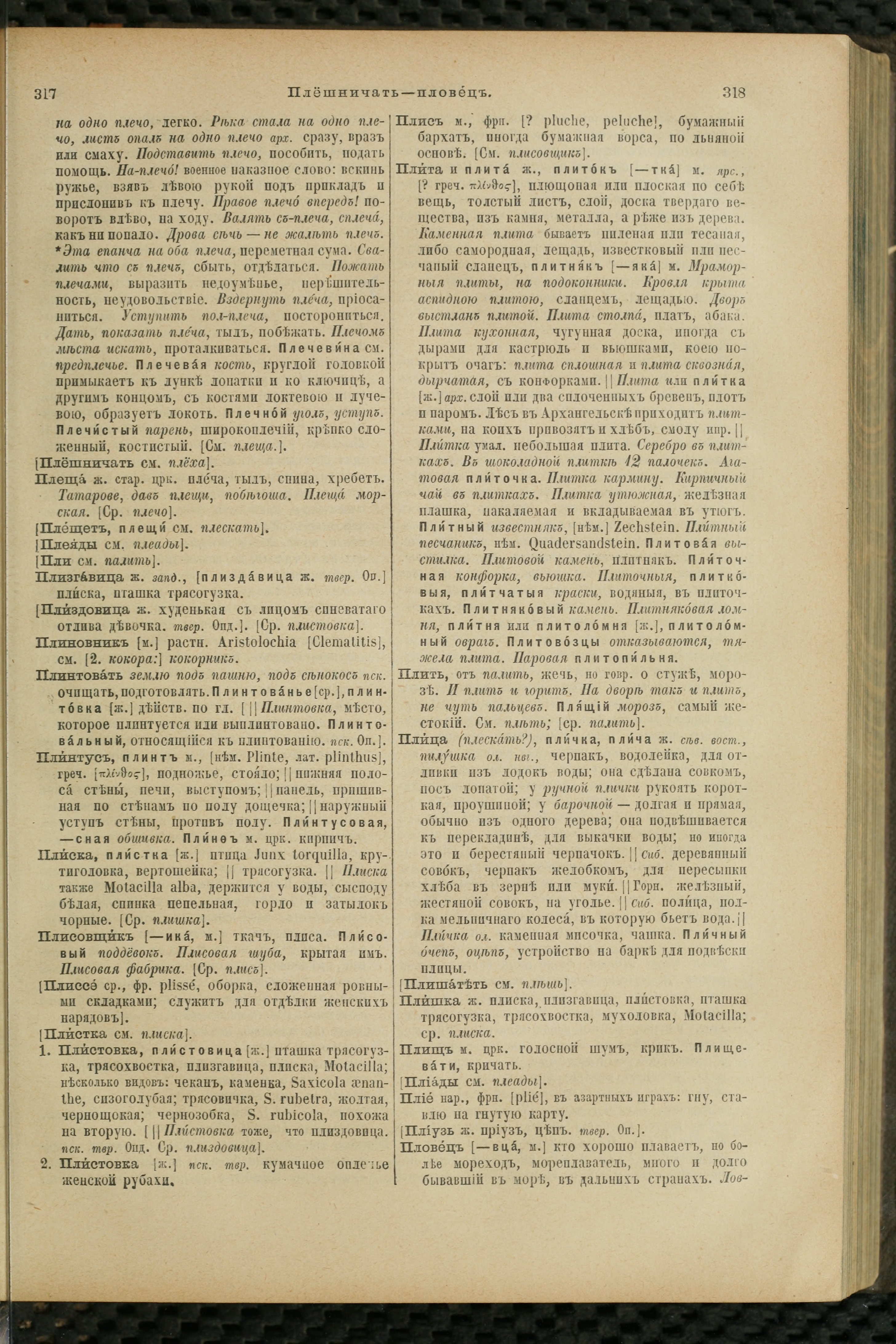 Словарь Даля под редакцией Бодуэна-де-Куртенэ, том 3 pdf скан страницы 163