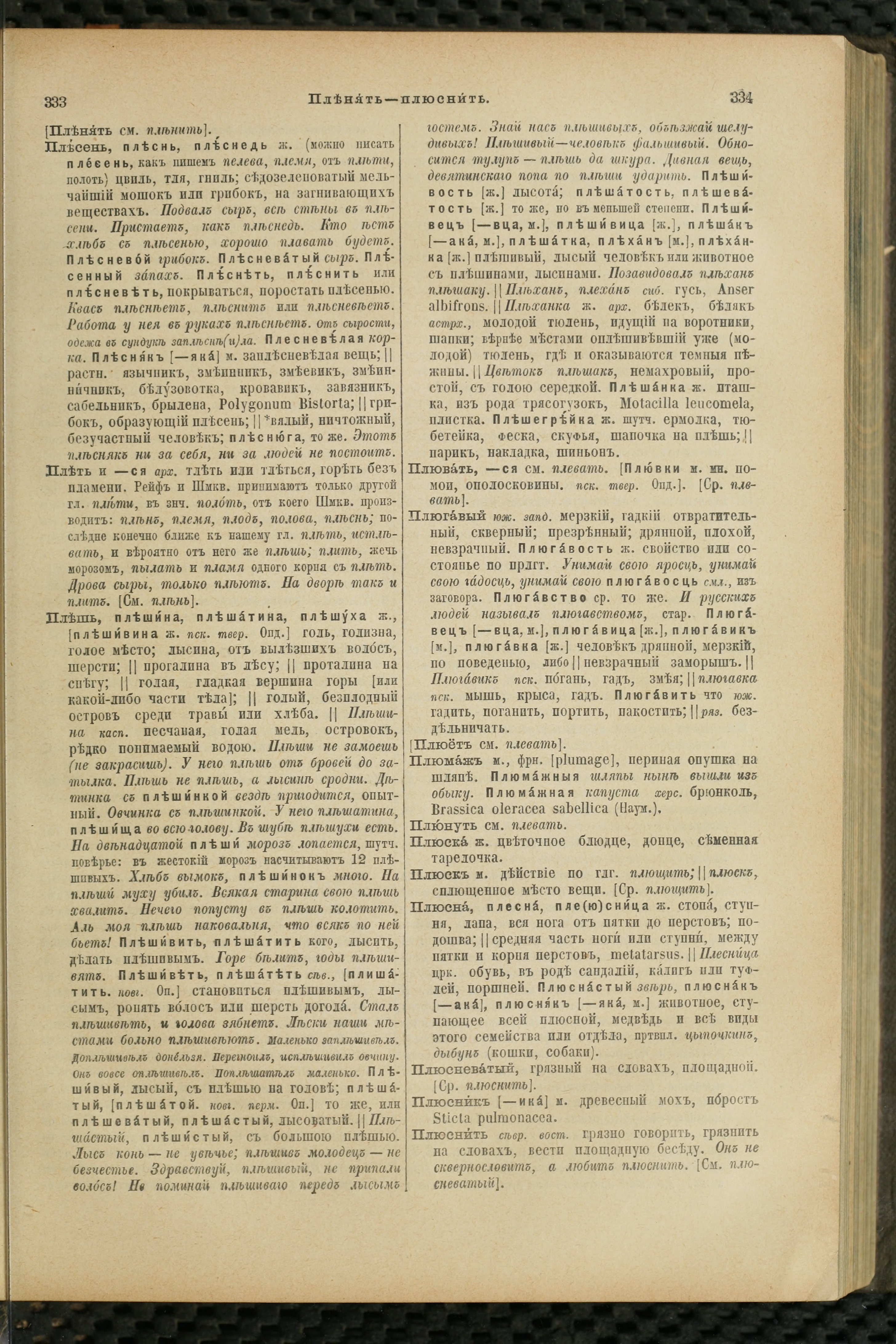 Словарь Даля под редакцией Бодуэна-де-Куртенэ, том 3 pdf скан страницы 171