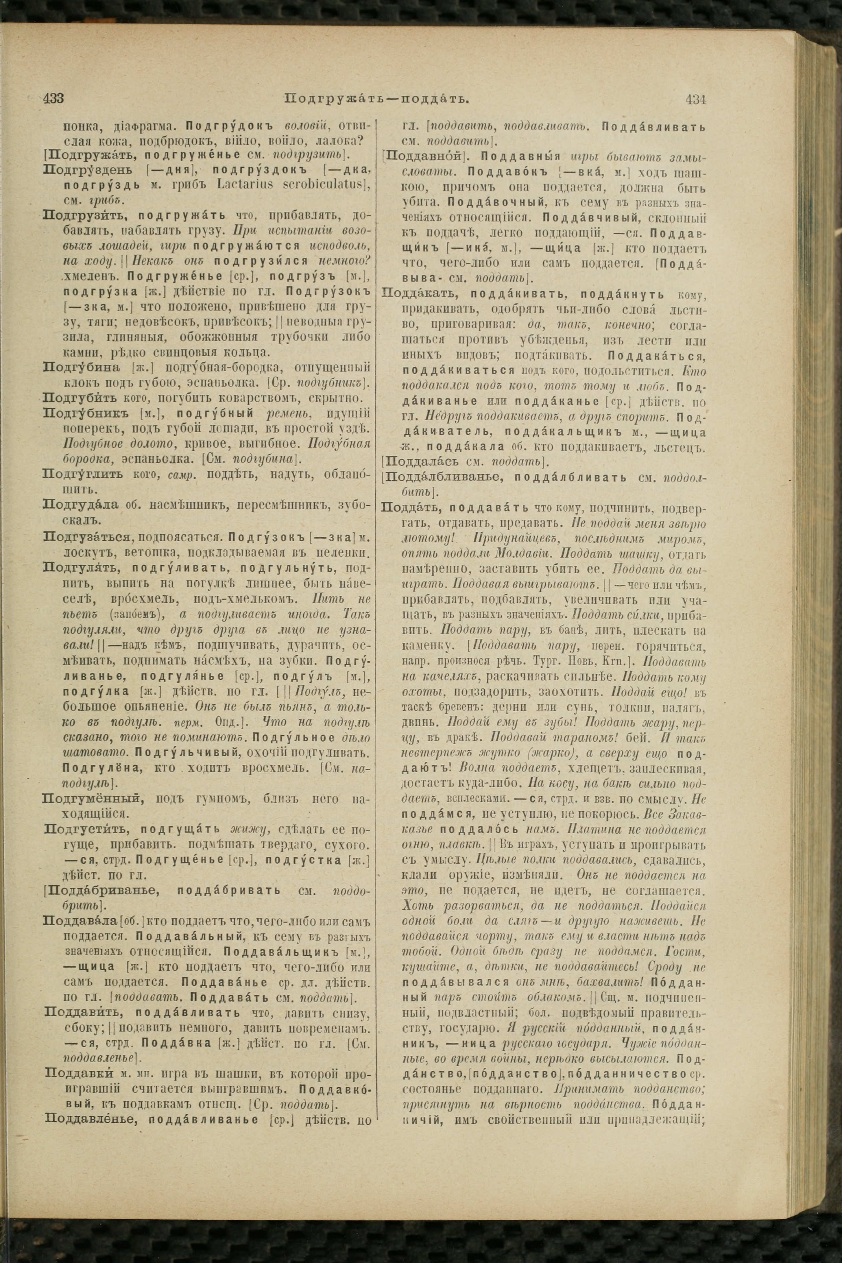 Словарь Даля под редакцией Бодуэна-де-Куртенэ, том 3 pdf скан страницы 221