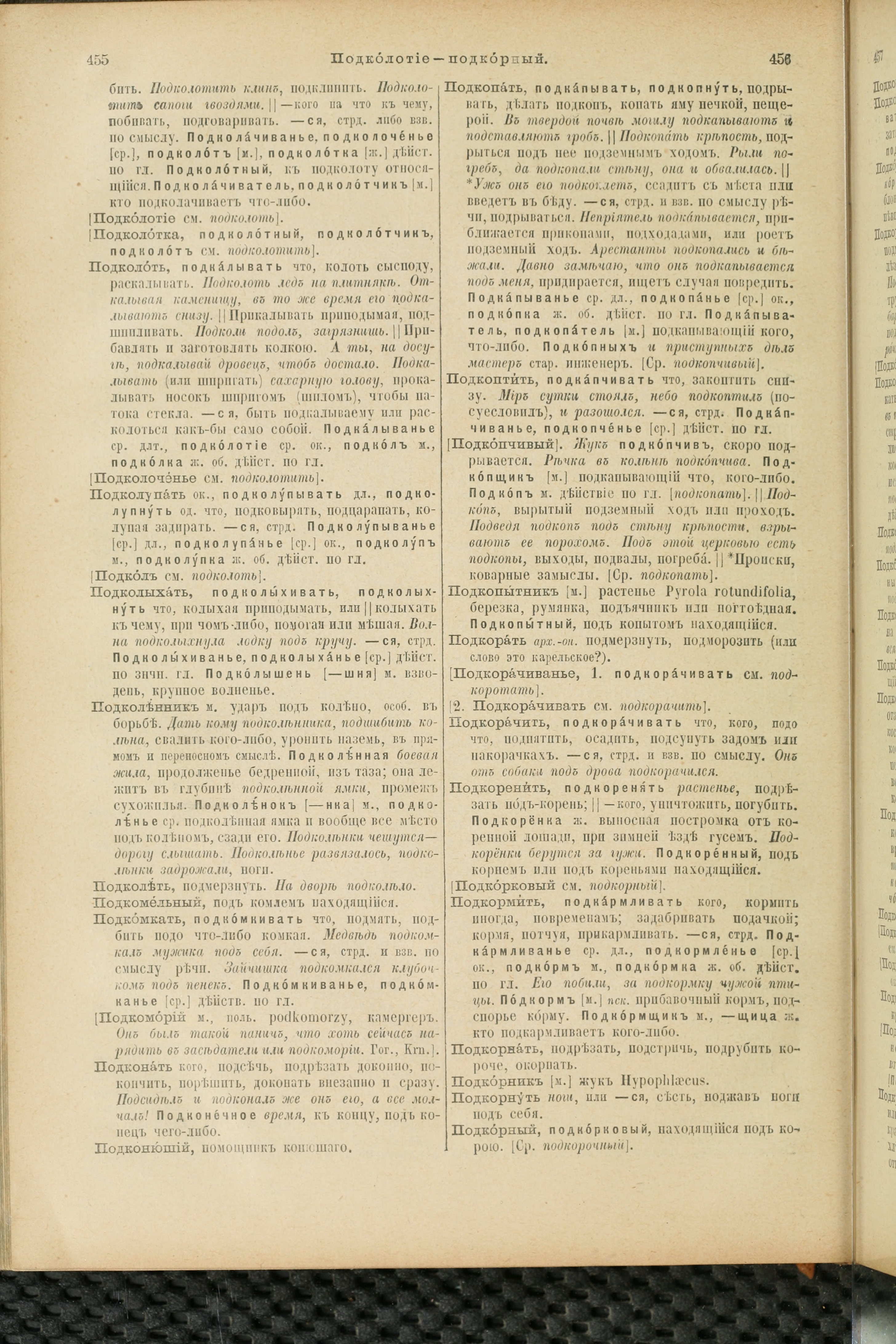 Словарь Даля под редакцией Бодуэна-де-Куртенэ, том 3 pdf скан страницы 232
